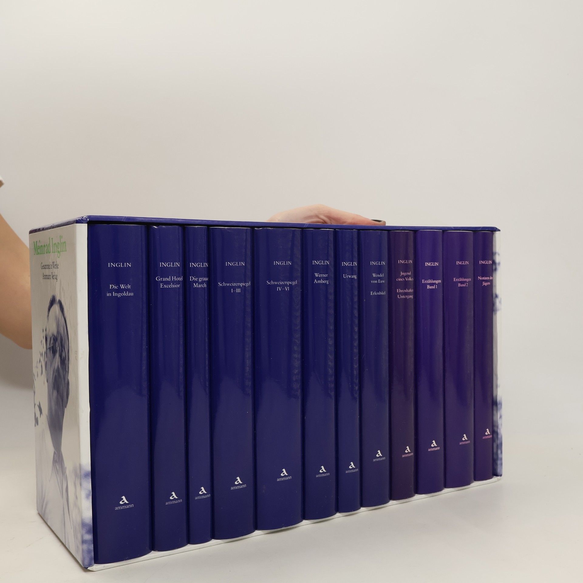 Meinrad Inglin Gesammelte Werke in zehn Bänden in 12 Teilen