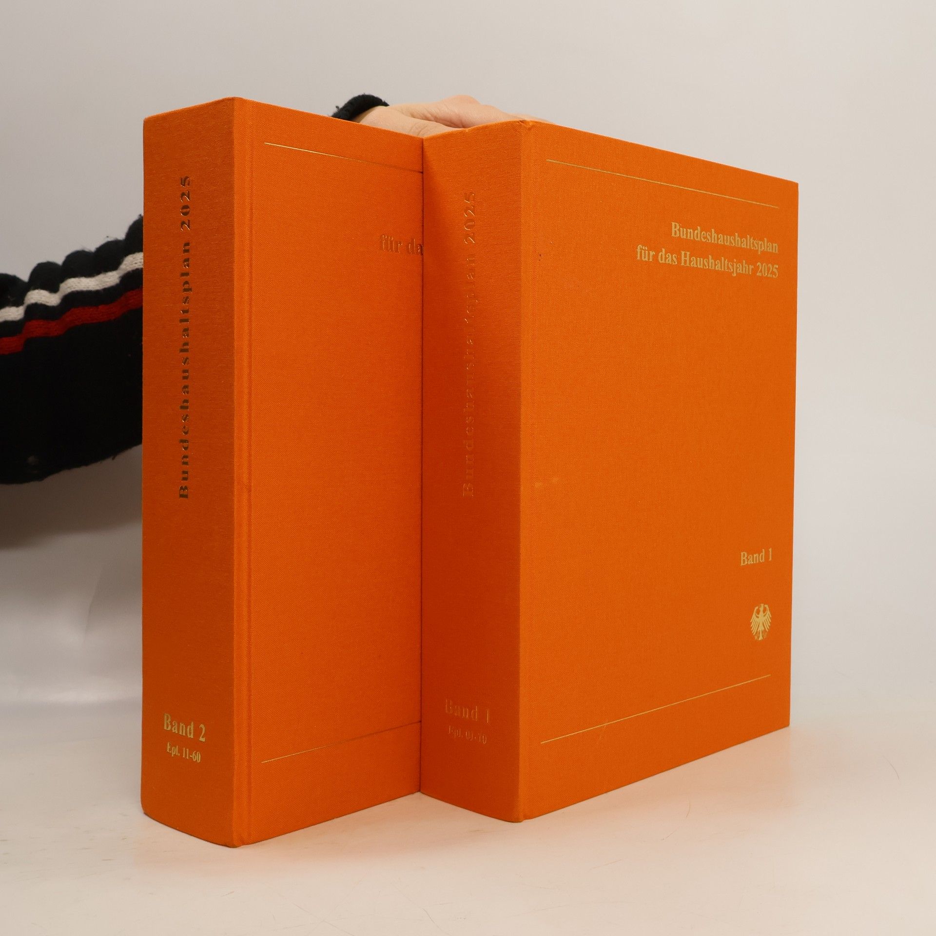 Various authors Bundeshaushaltsplan für das Haushaltsjahr 2025 (Band 1+2)