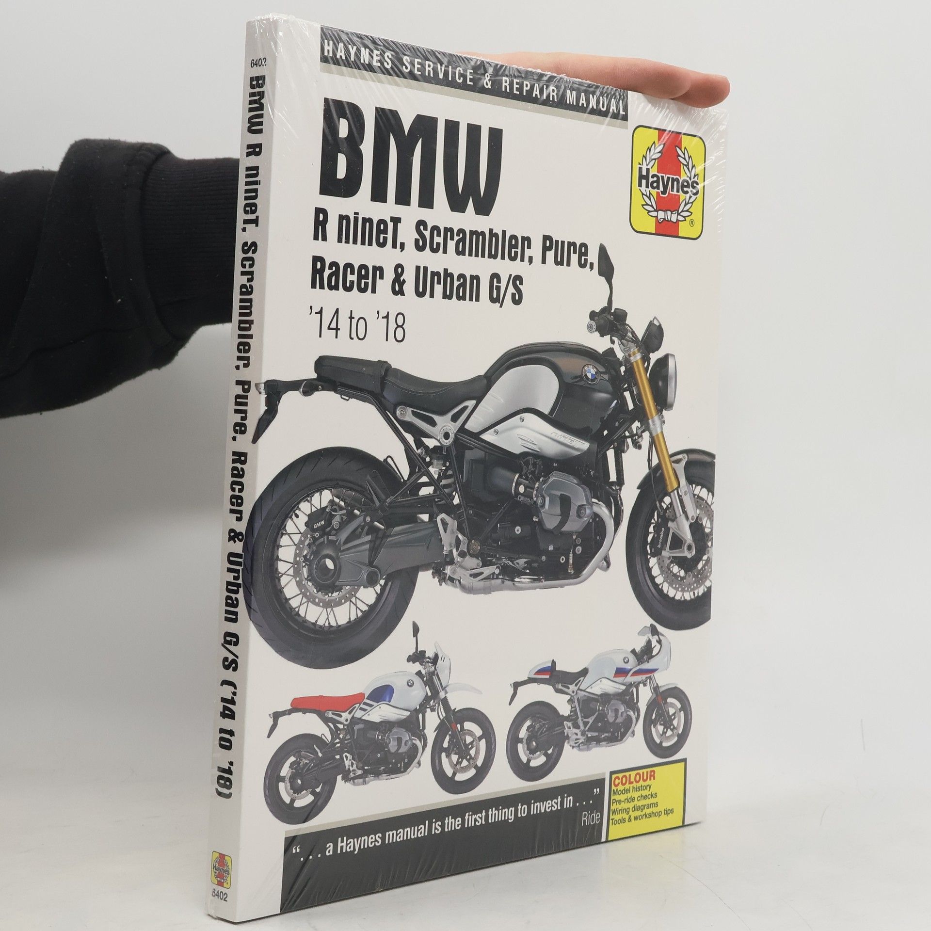 Matthew Coombs Haynes Service & Repair Manual: BMW R nineT, Scrambler Pure, Racer & Urban '14-'17
