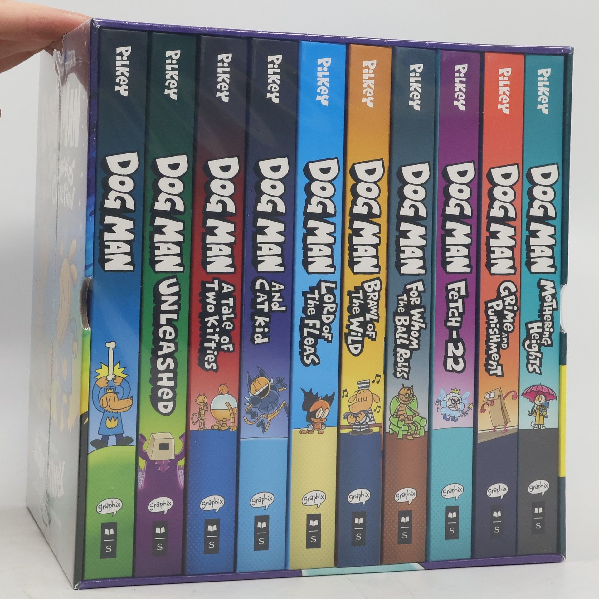 Dav Pilkey Boxed - Dog Man: The Supa Buddies Mega Collection: From the Creator of Captain Underpants (Dog Man #1-10 Box Set)