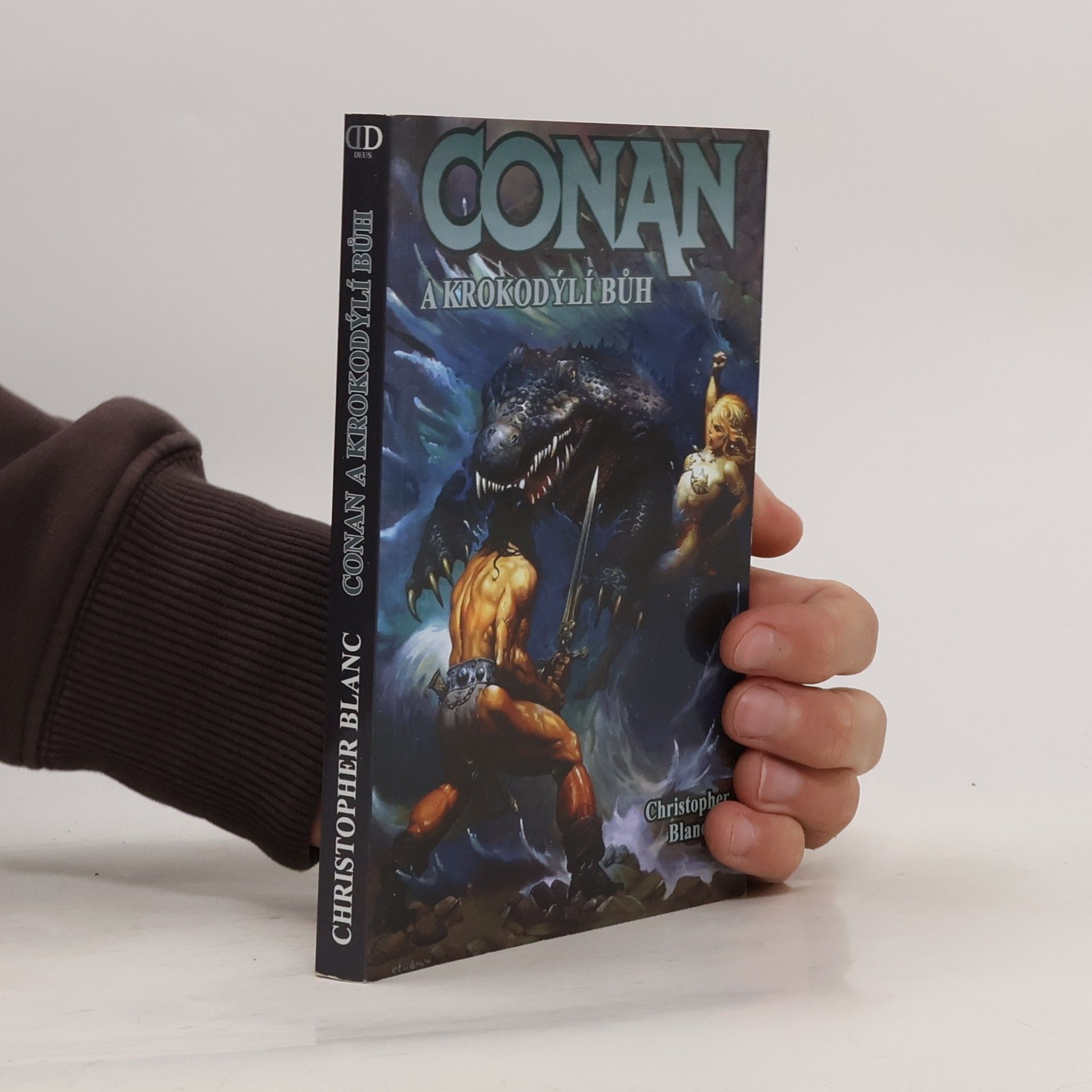 Christopher Blanc Conan a krokodýlí bůh