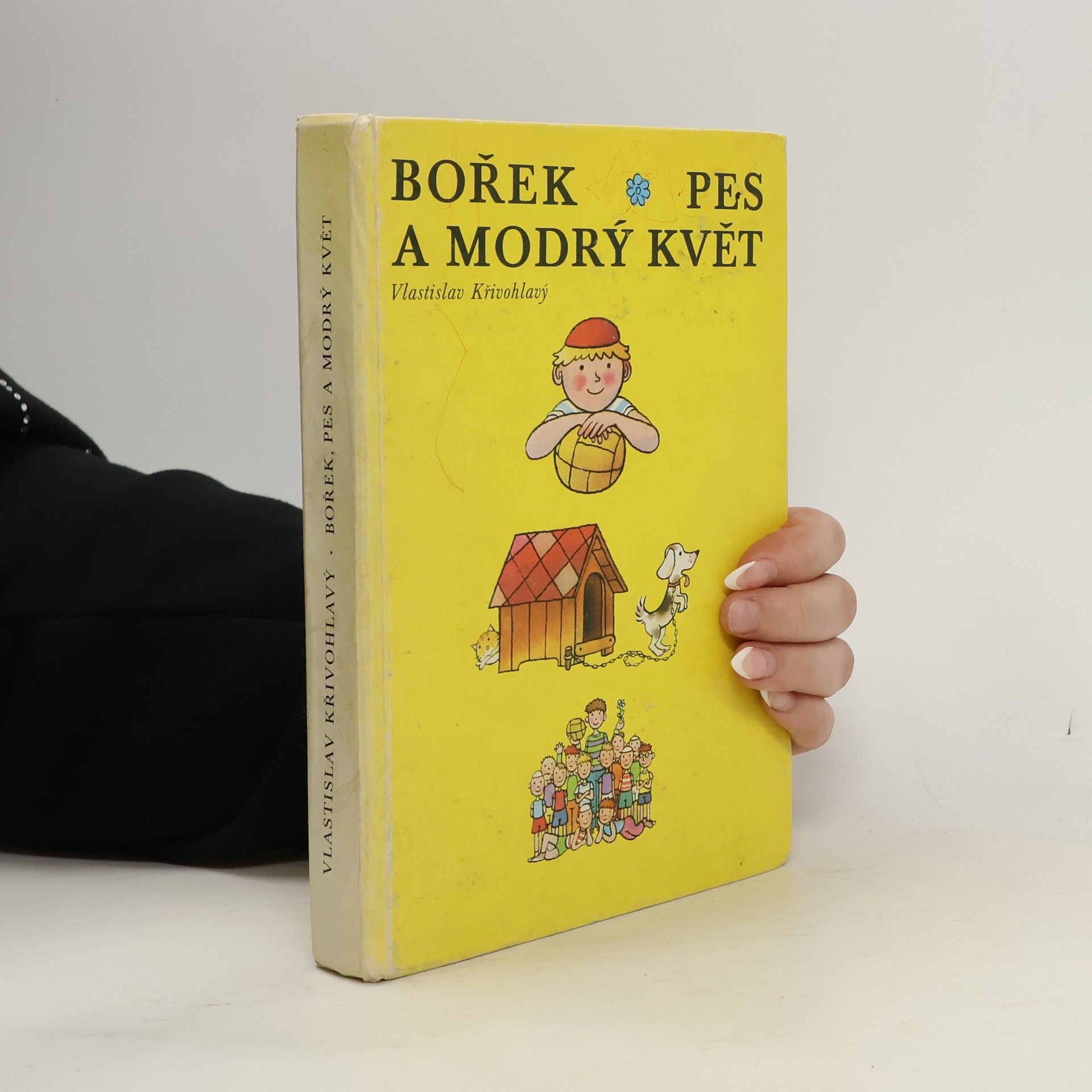 Bořek, pes a modrý květ