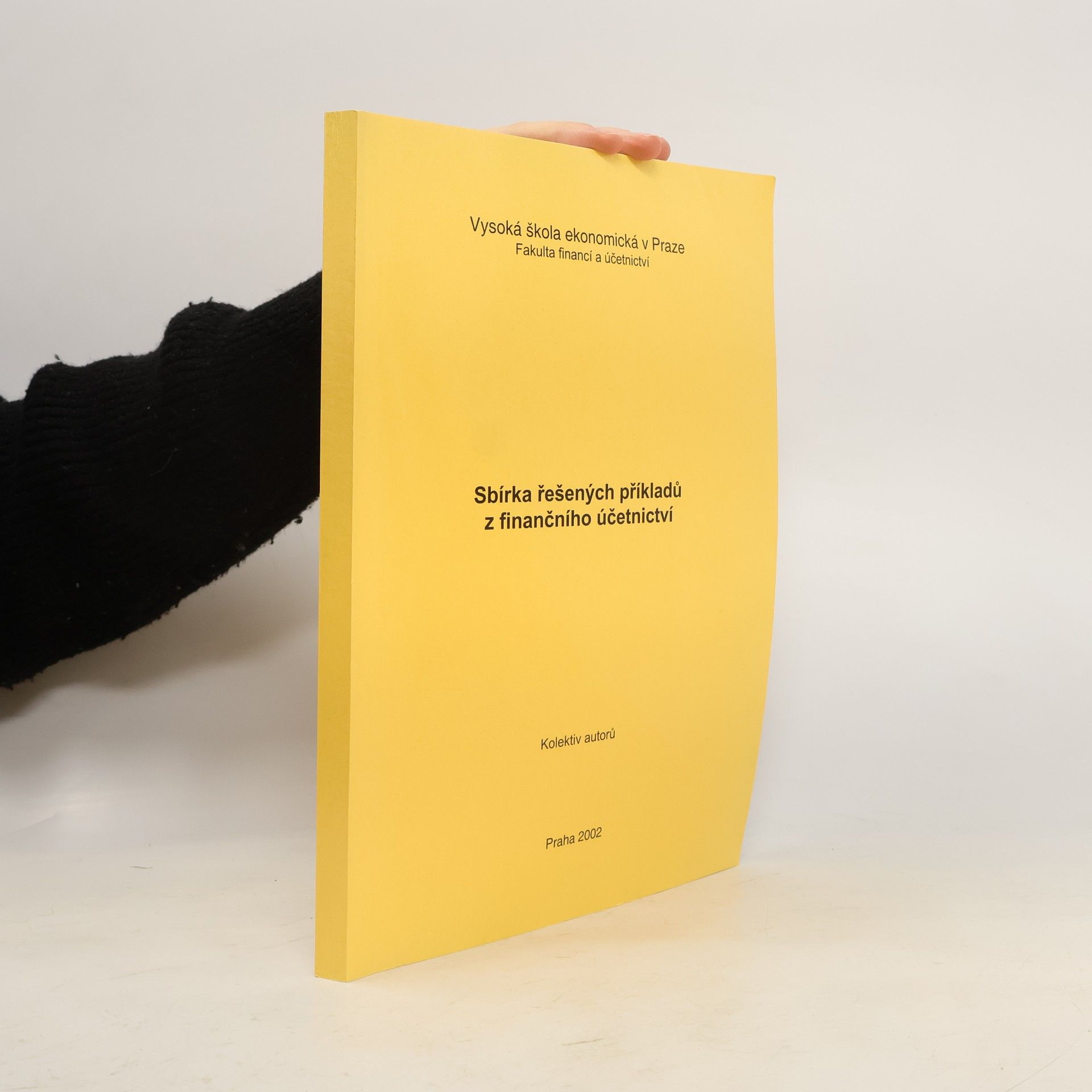 Various authors Sbírka řešených příkladů z finančního účetnictví