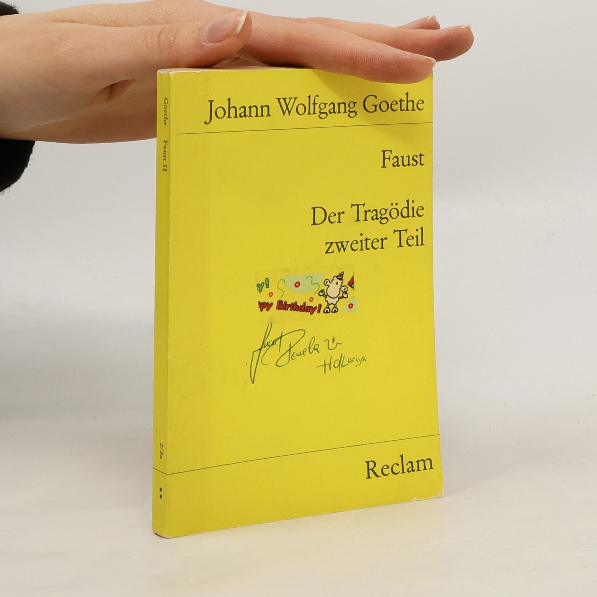 Johann Wolfgang von Goethe Faust