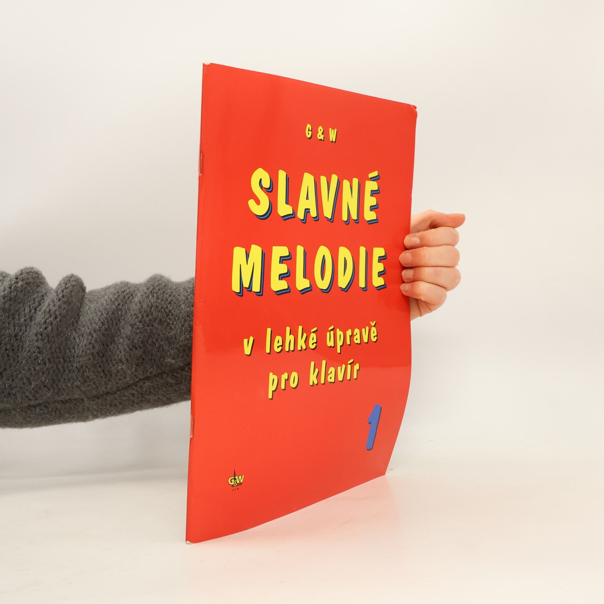 Slavné melodie v lehké úpravě pro klavír 1.díl+CD