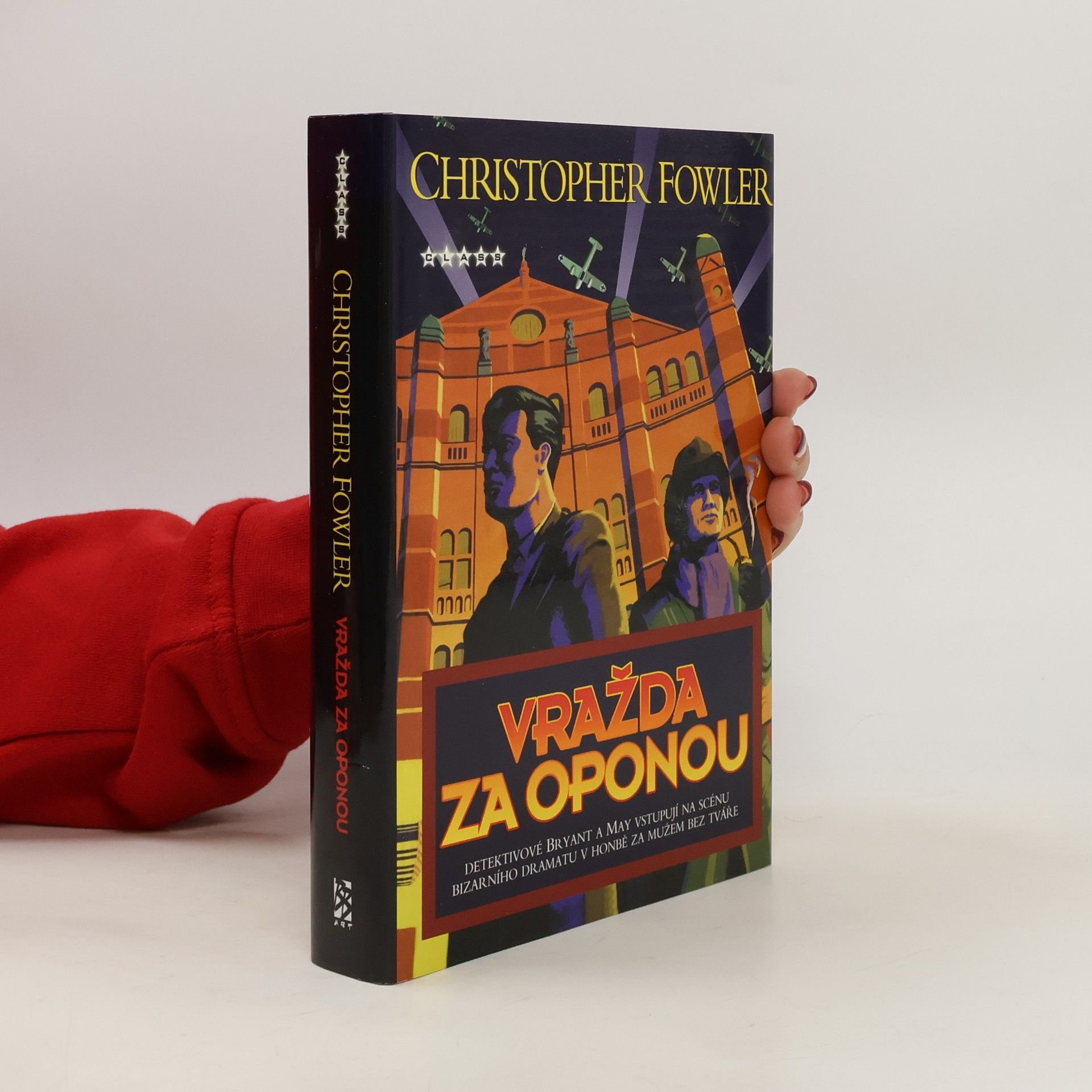 Christopher Fowler Vražda za oponou