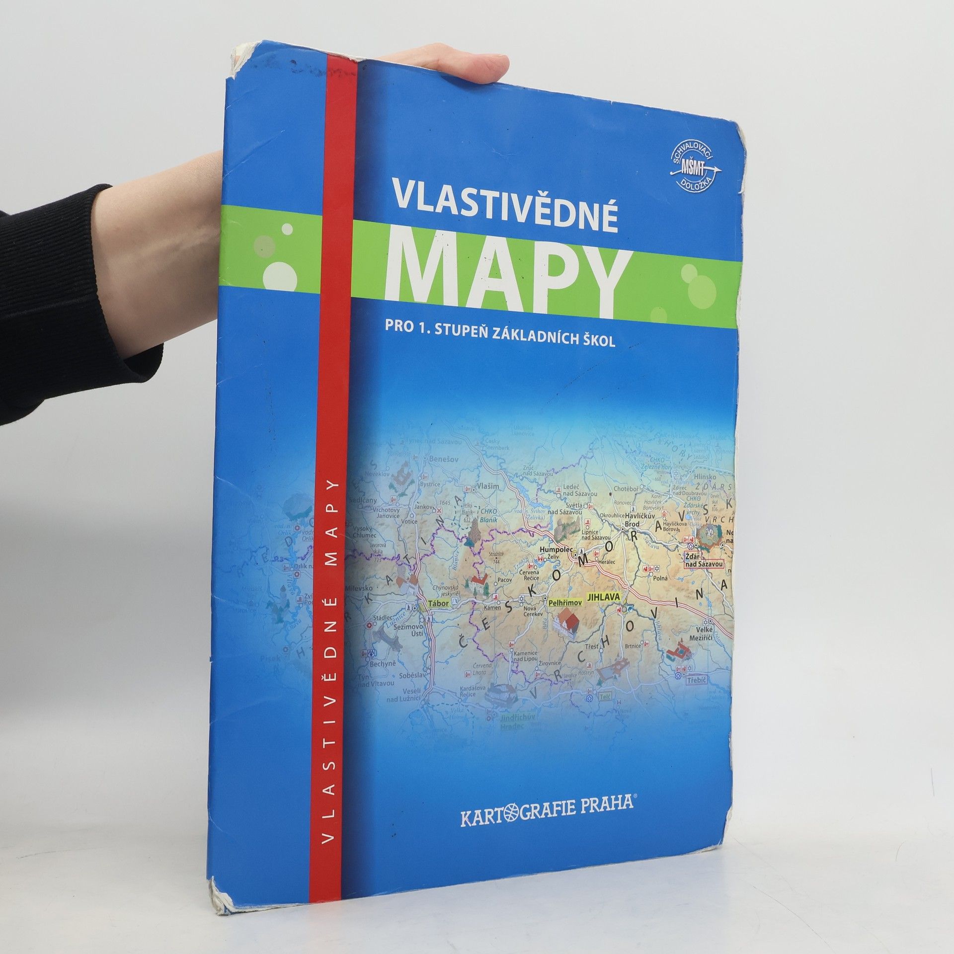 AA.VV. Vlastivědné mapy pro 1. stupeň základních škol