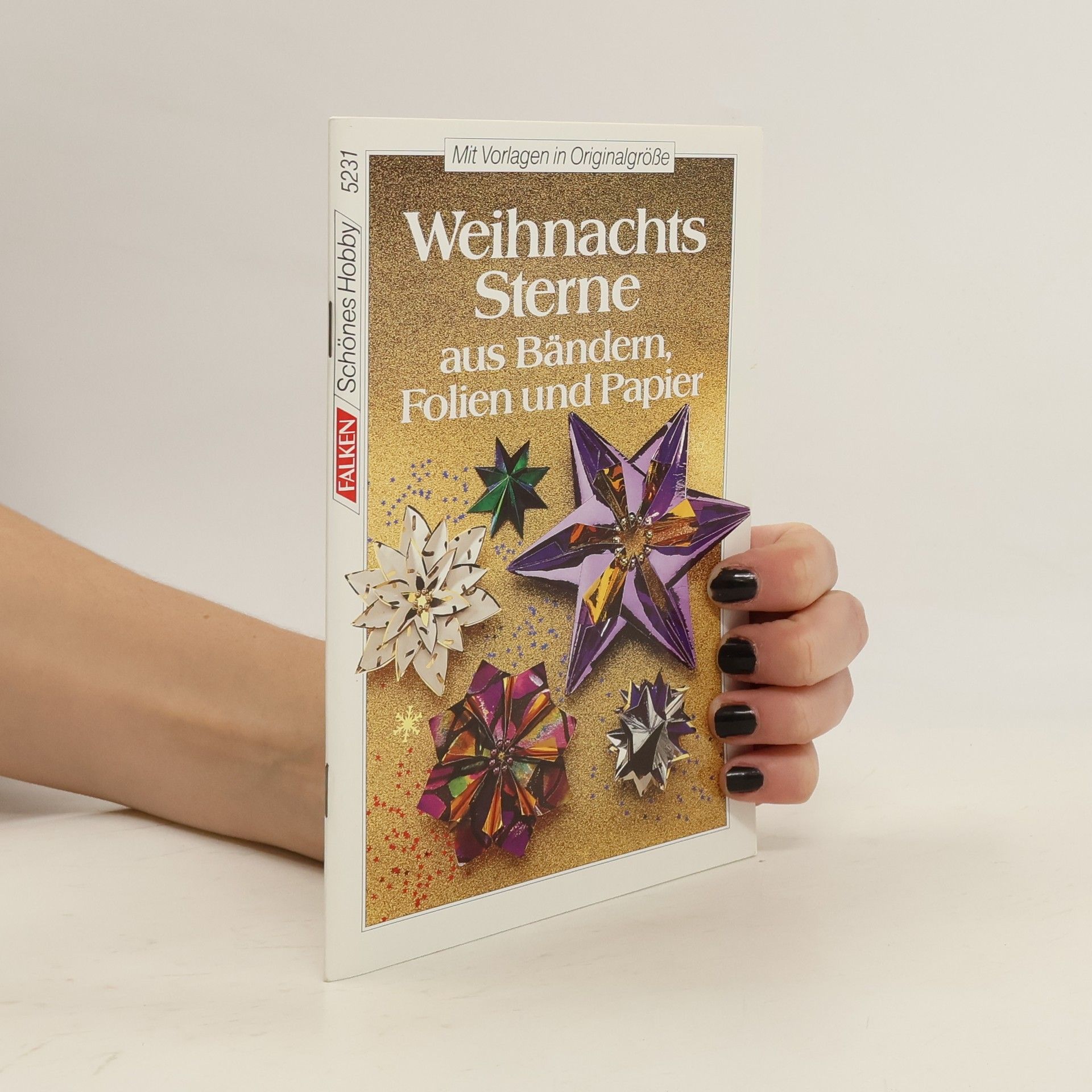 AA.VV. Weihnachts-Sterne aus Bändern, Folien und Papier