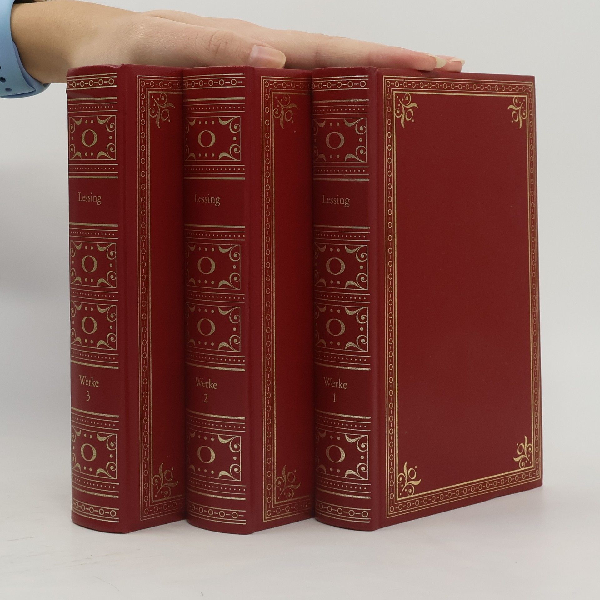 Gotthold Ephraim Lessing Gesammelte Werke in drei Bänden 1-3