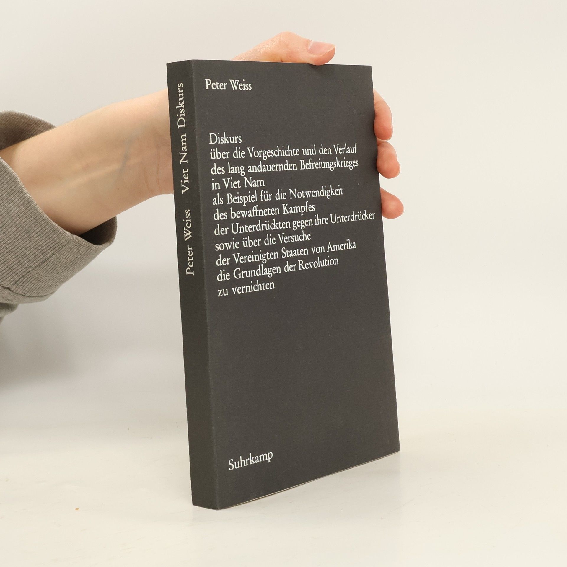 Peter Weiss Viet Nam Diskurs