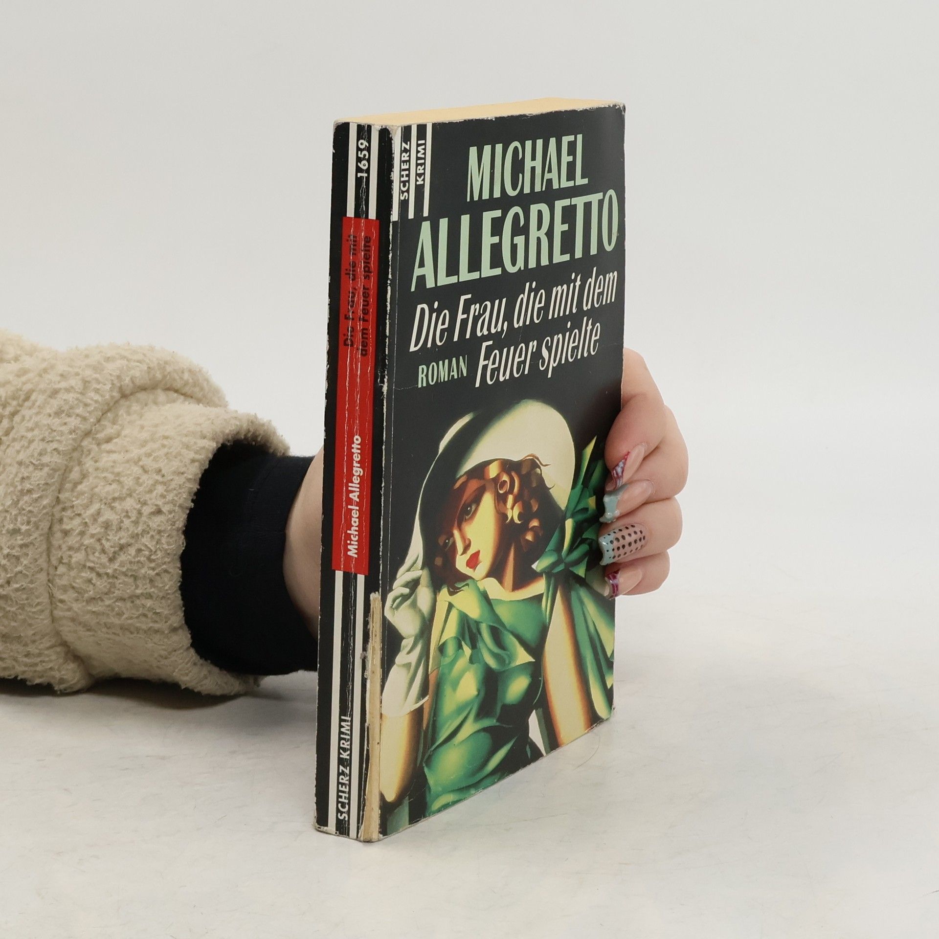 Michael Allegretto Die Frau, die mit dem Feuer spielte