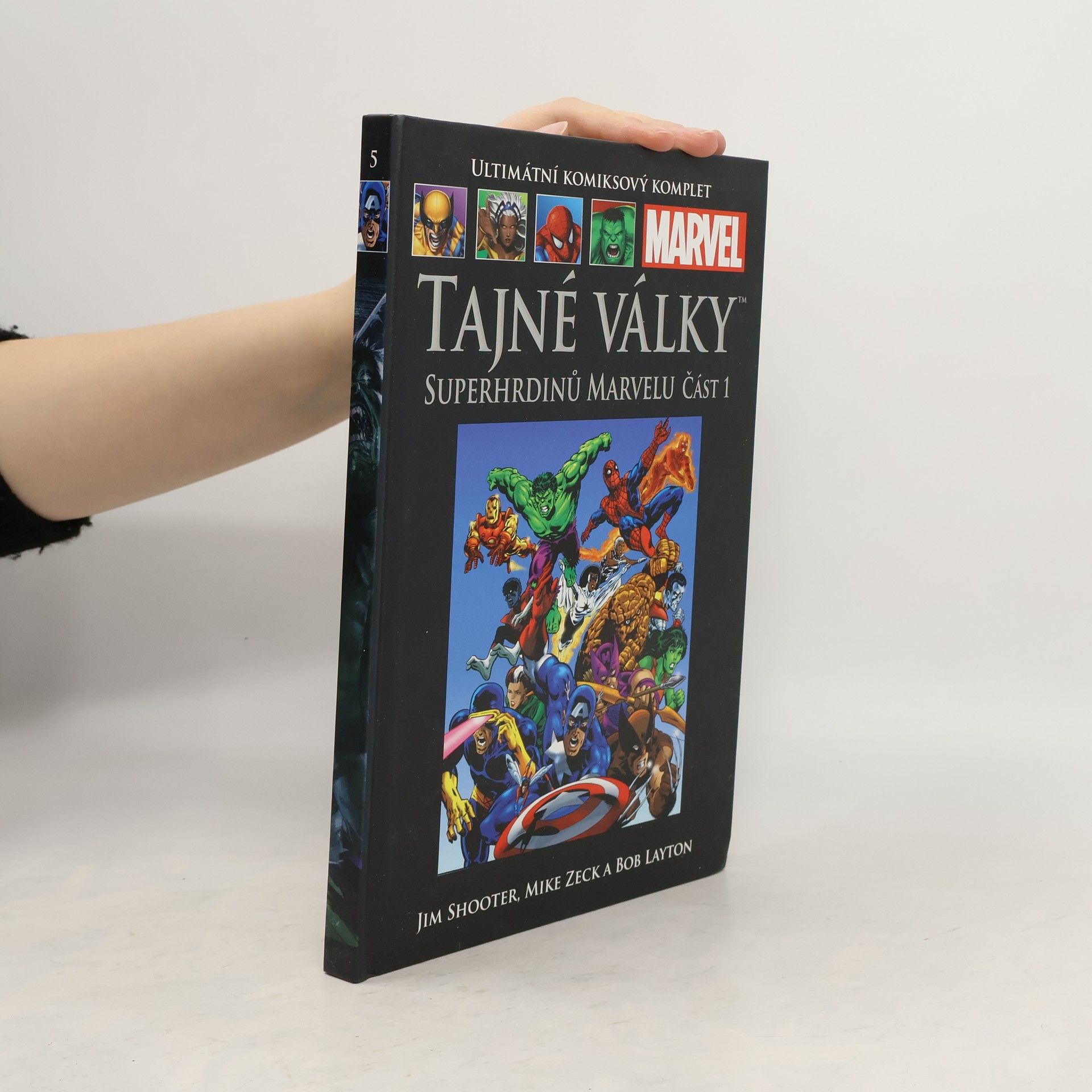 Ultimátní komiksový komplet 5. Tajné války superhrdinů marvelu část 1.