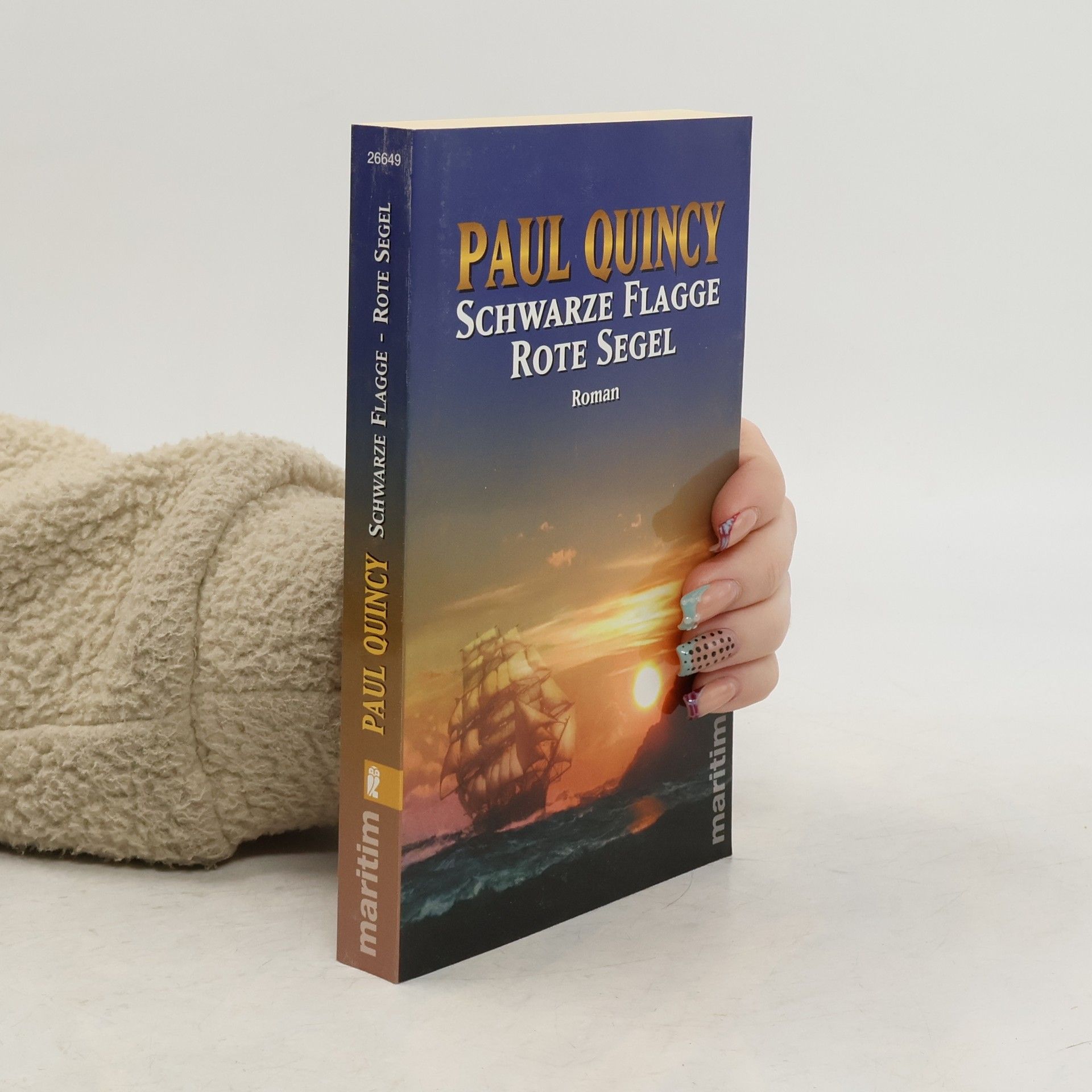Paul Quincy Schwarze Flagge - rote Segel