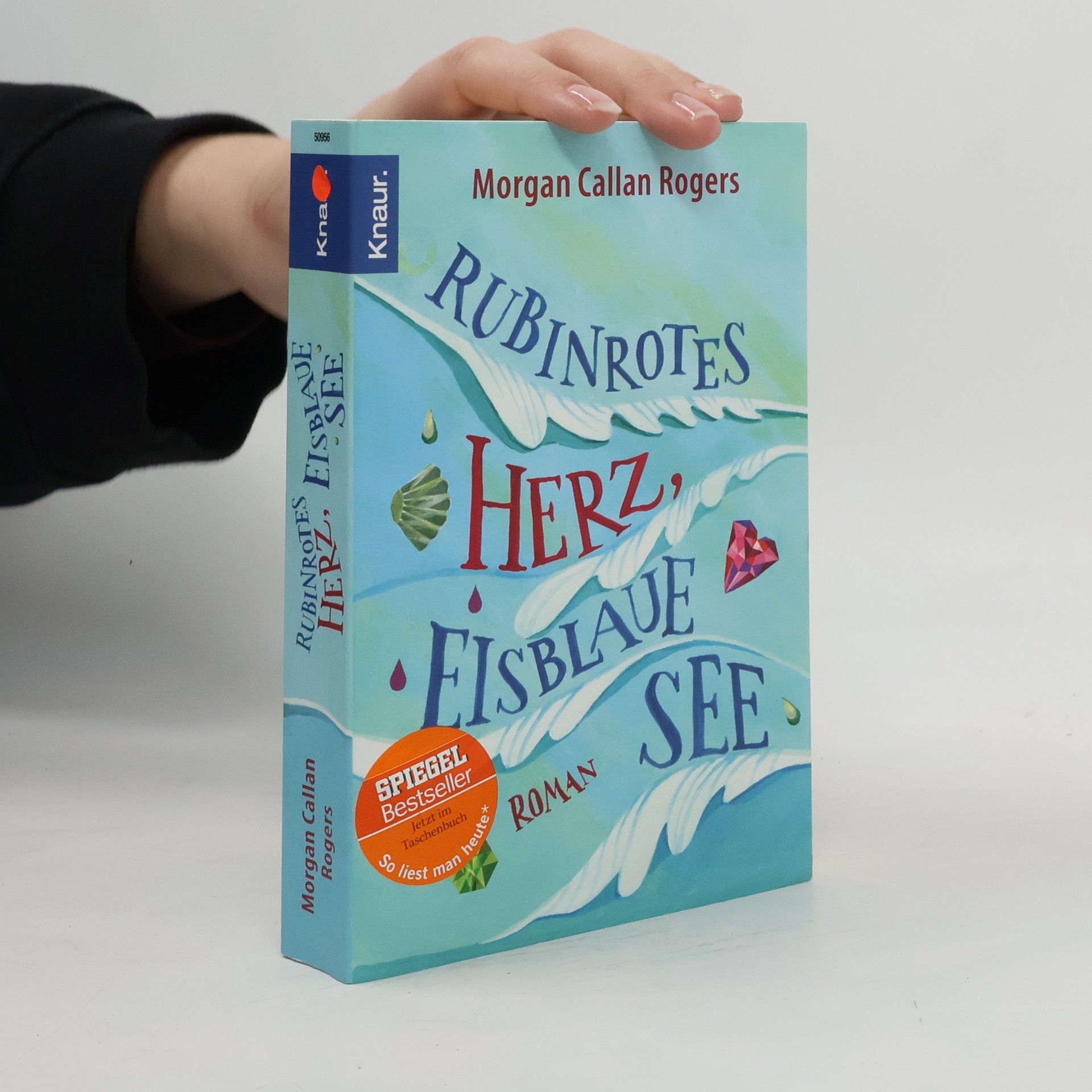 Rubinrotes Herz, eisblaue See