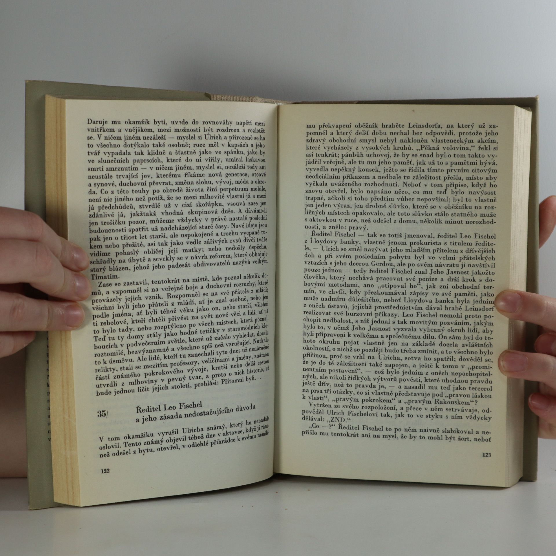 Robert Musil Muž bez vlastností I.-II.
