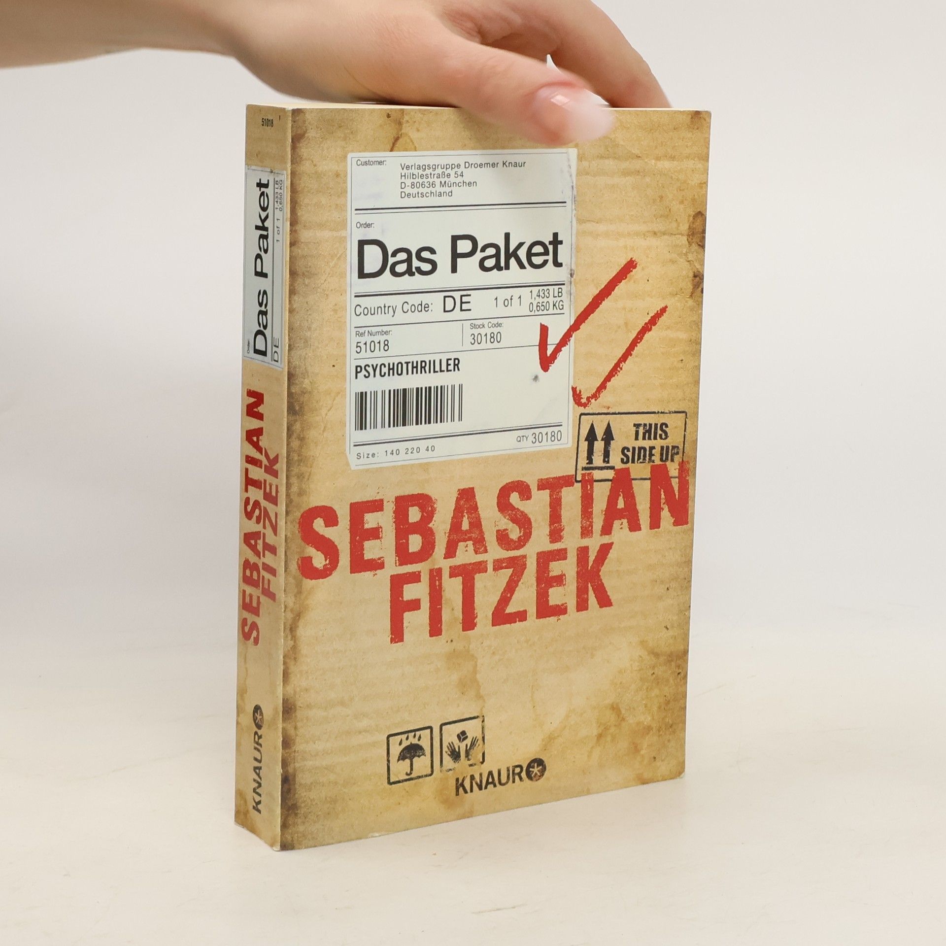 Sebastian Fitzek Das Paket