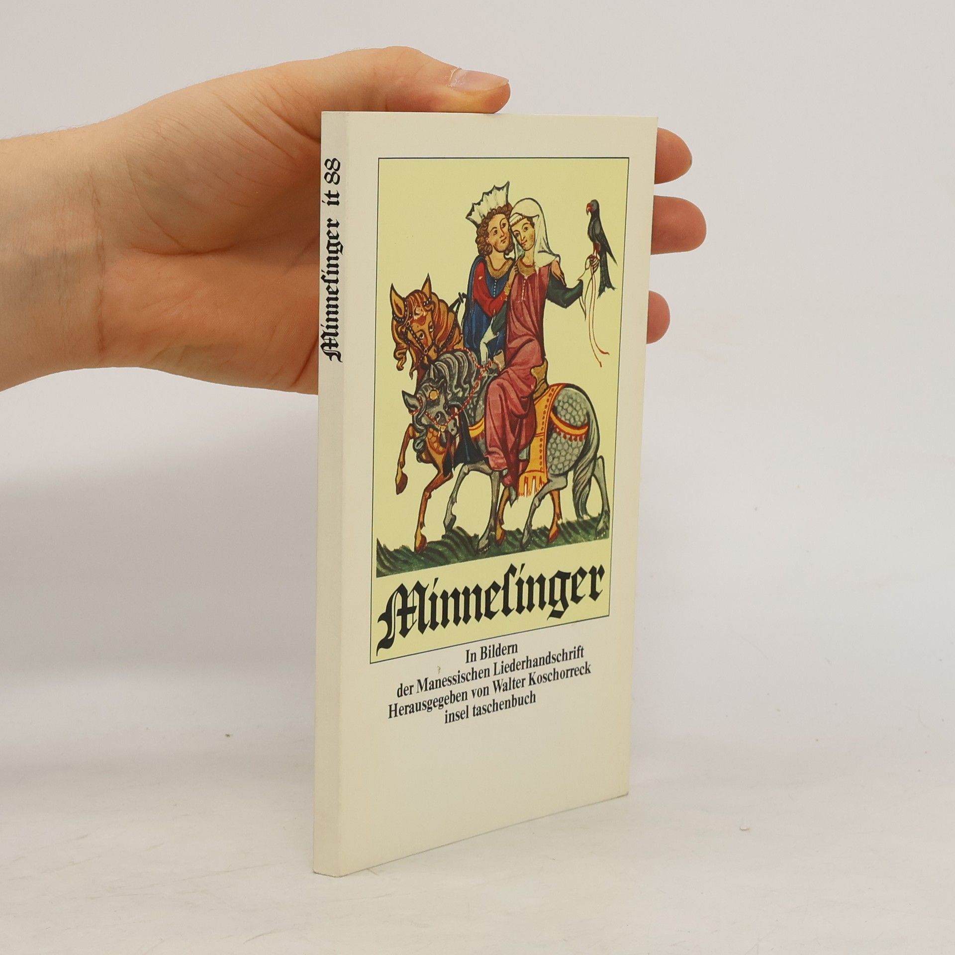 Minnesinger in Bildern der Manessischen Liederhandschrift