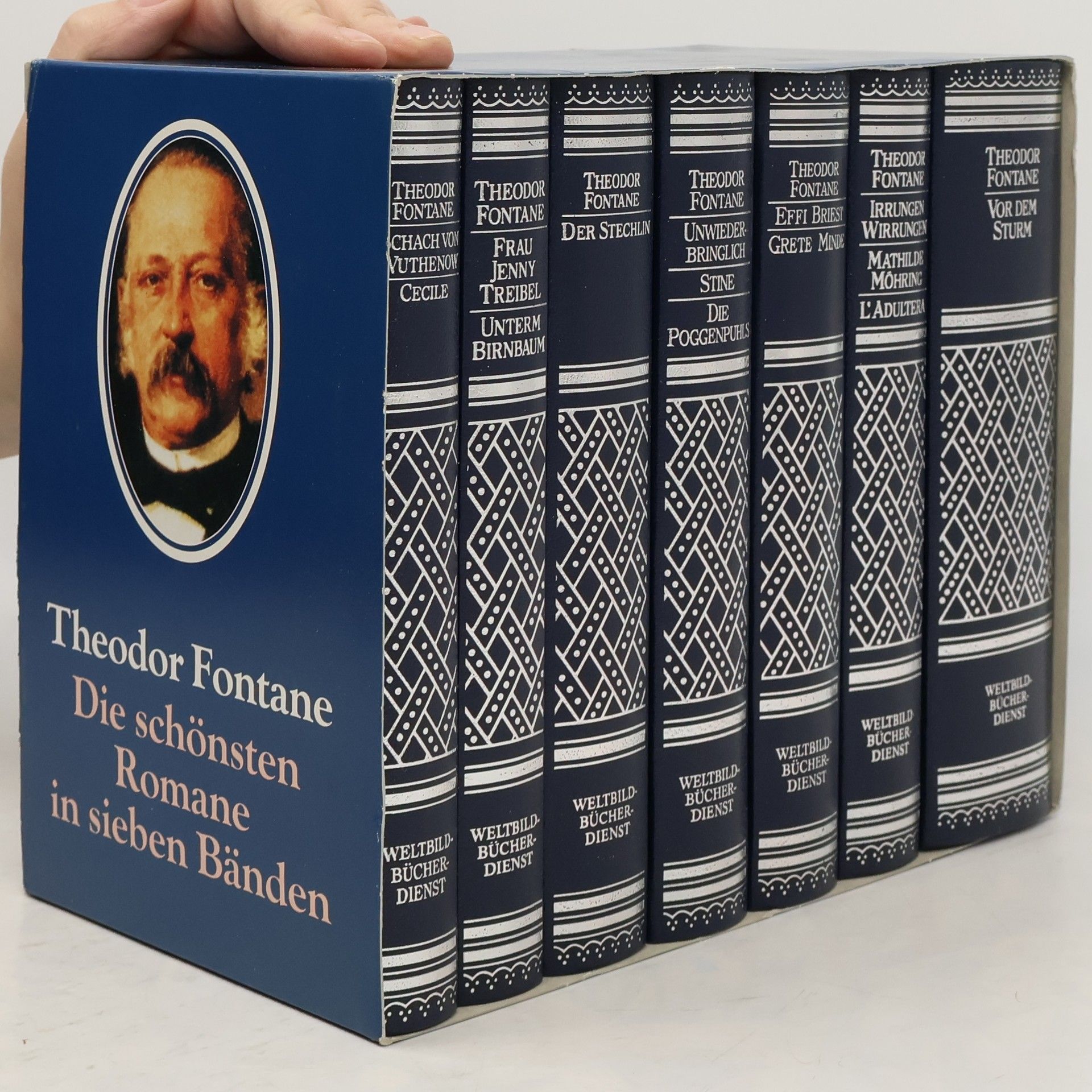 Theodor Fontane Die schönsten Romane in sieben Bänden