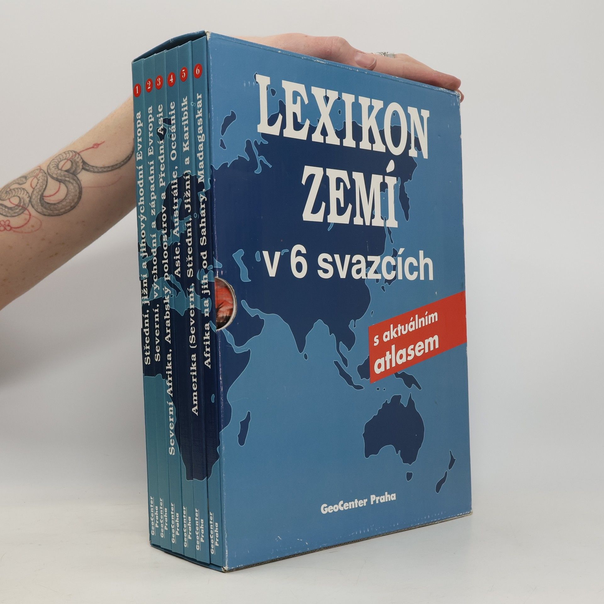 Autores varios Lexikon zemí v 6 svazcích
