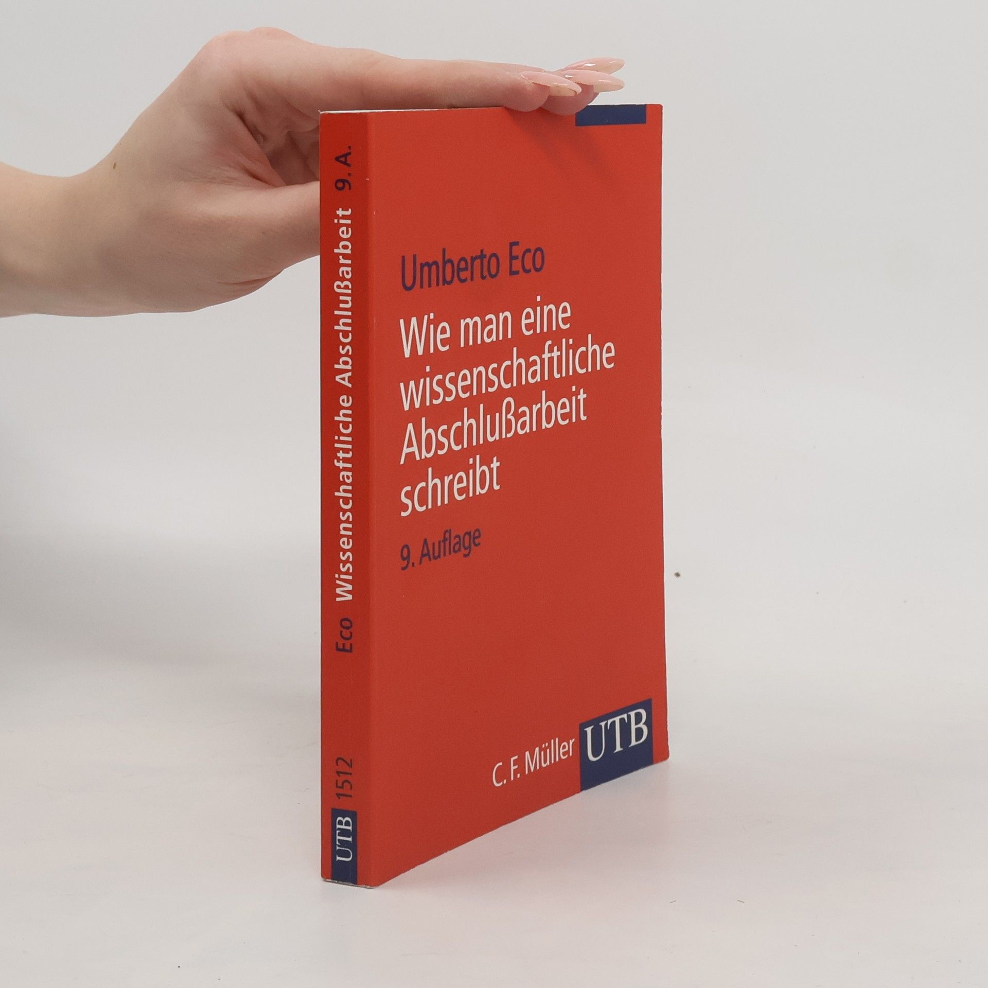 Wie man eine wissenschaftliche Abschlußarbeit schreibt