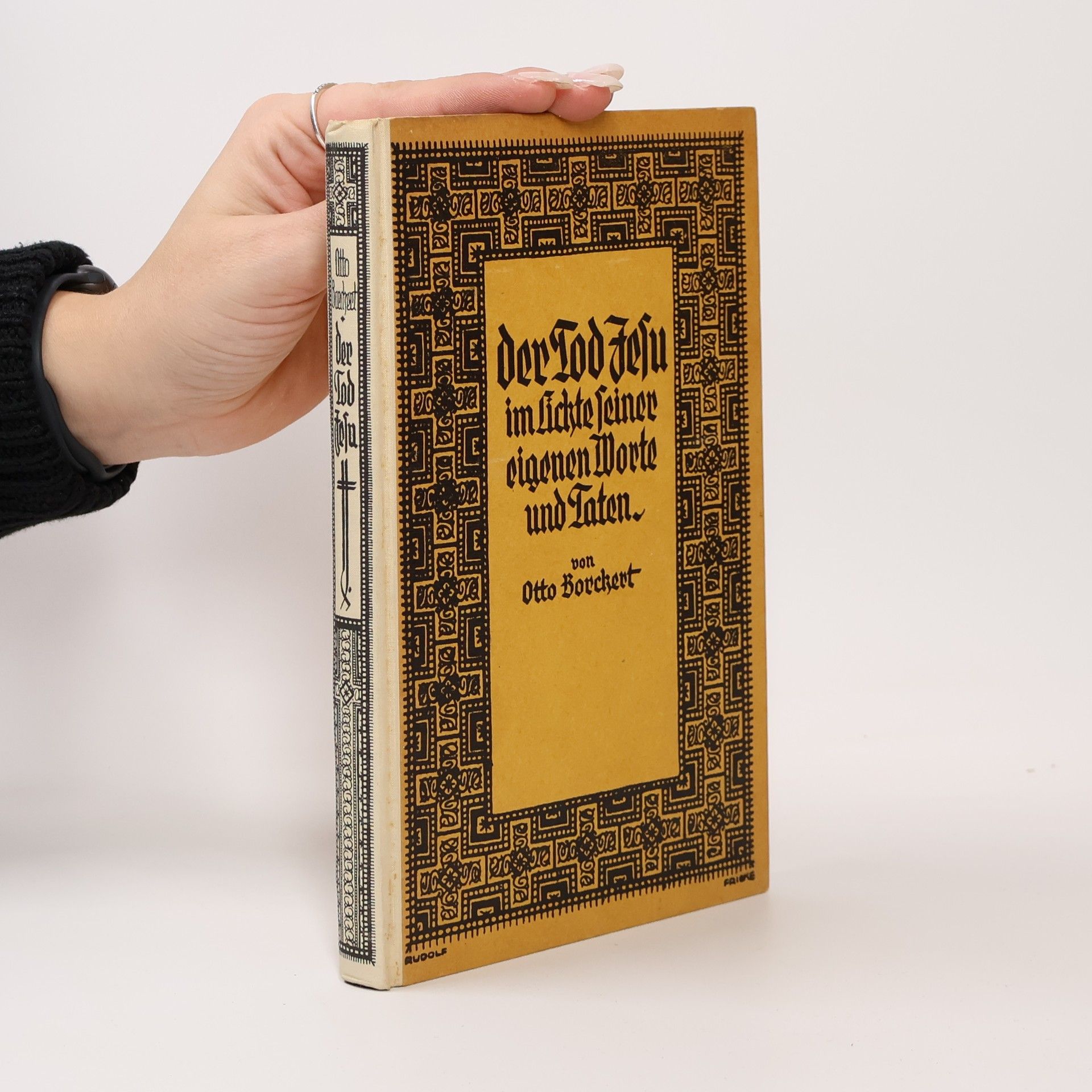 Otto Borchert Der Tod Jesu im Lichte seiner eigenen Worte und Taten