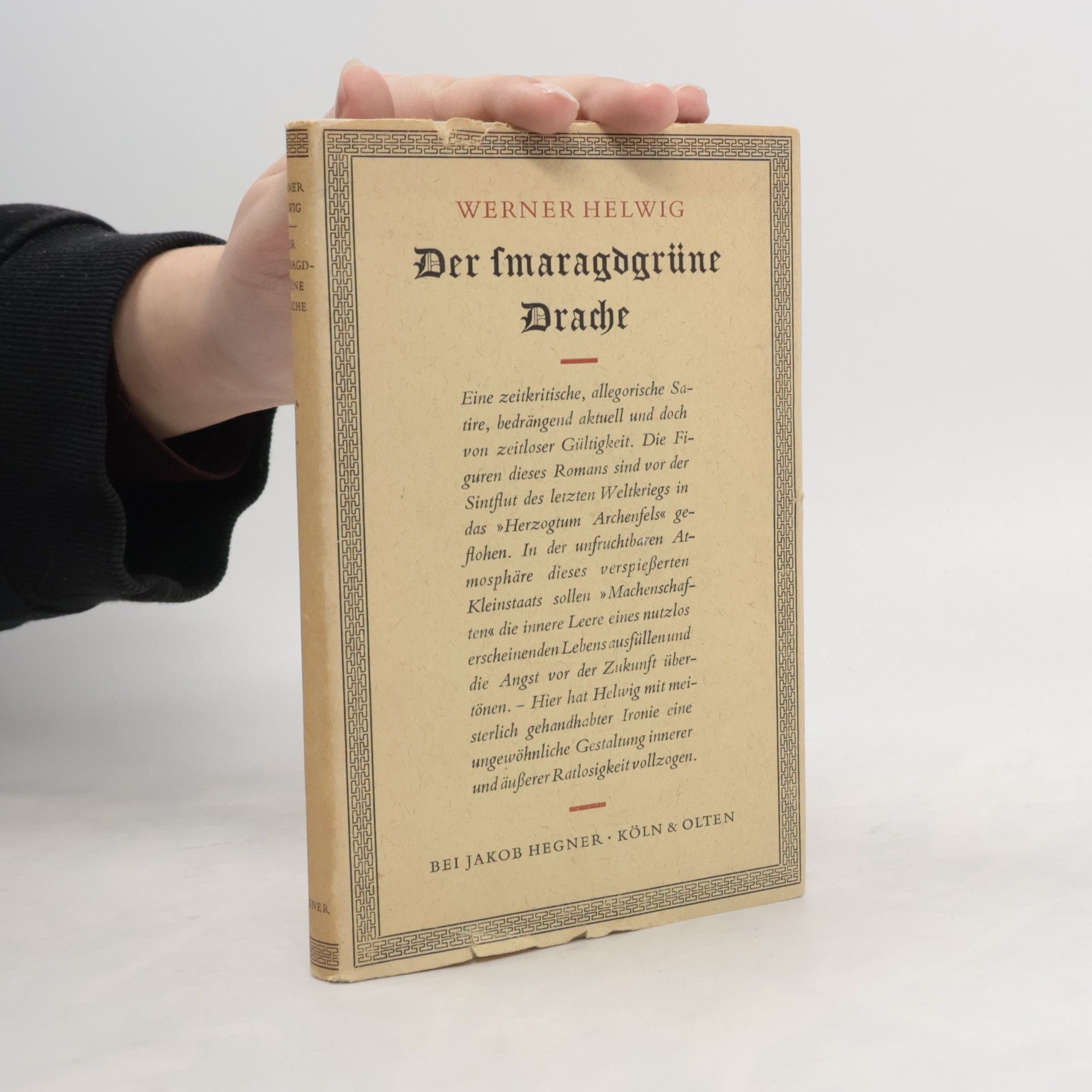 Werner Helwig Der smaragdgrüne Drache