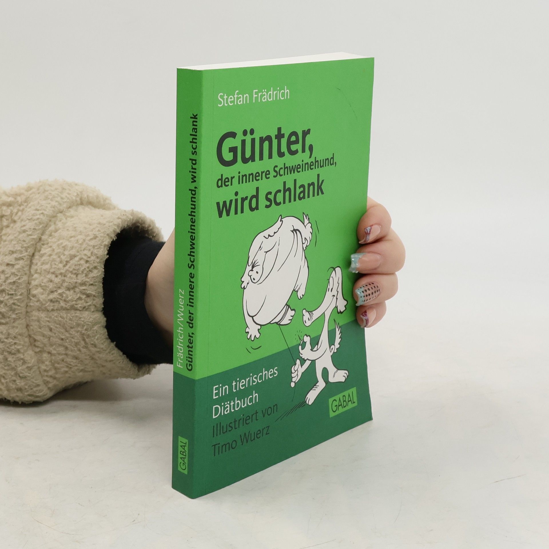 Günter, der innere Schweinehund, wird schlank