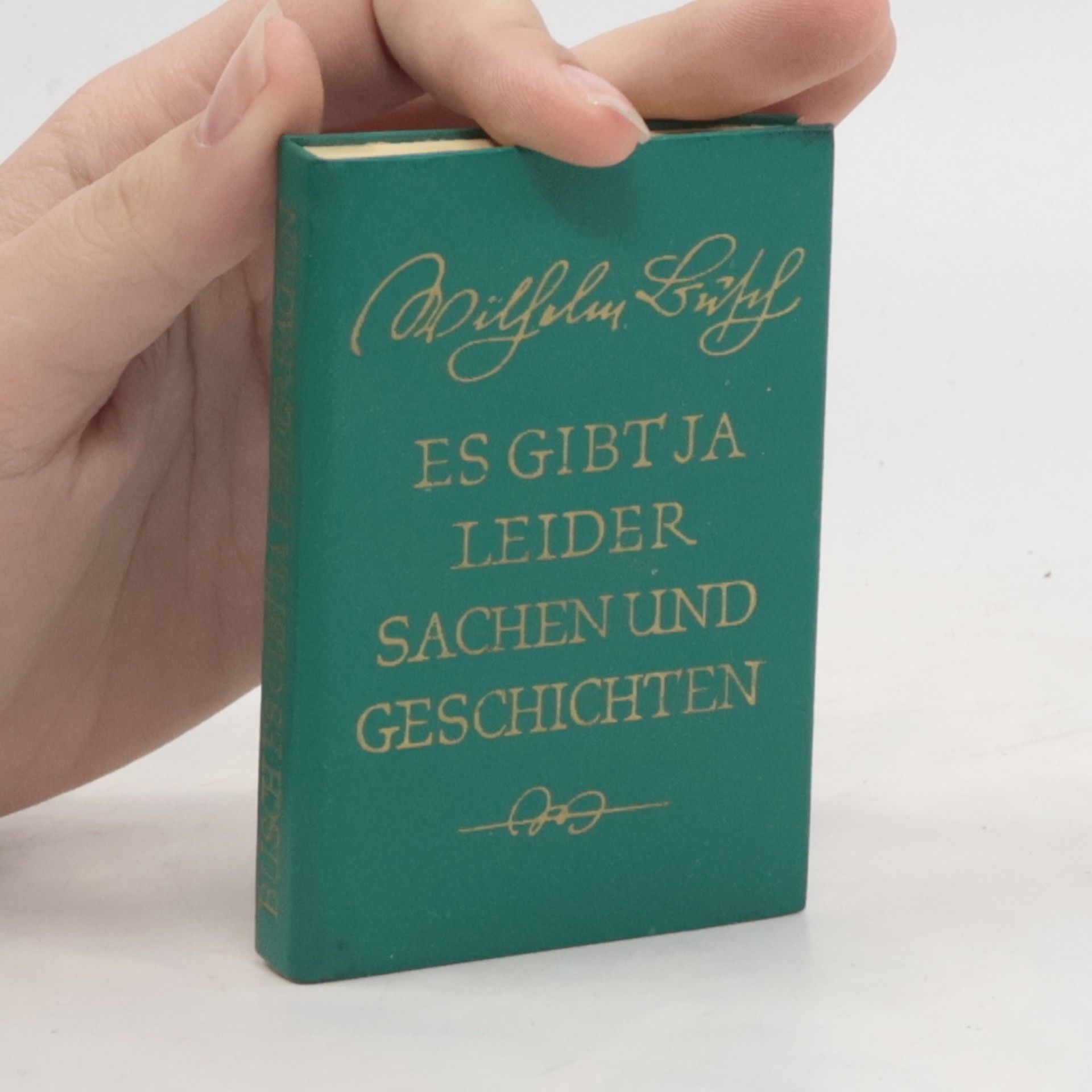 Wilhelm Busch Es gibt ja leider Sachen und Geschichten