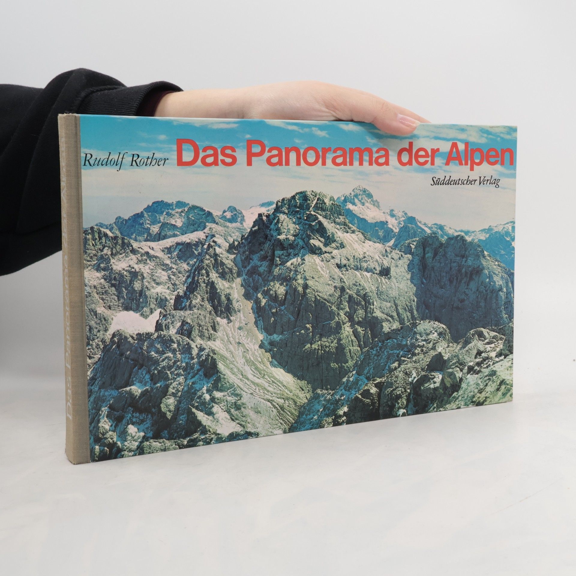 Rudolf Rother Das Panorama der Alpen
