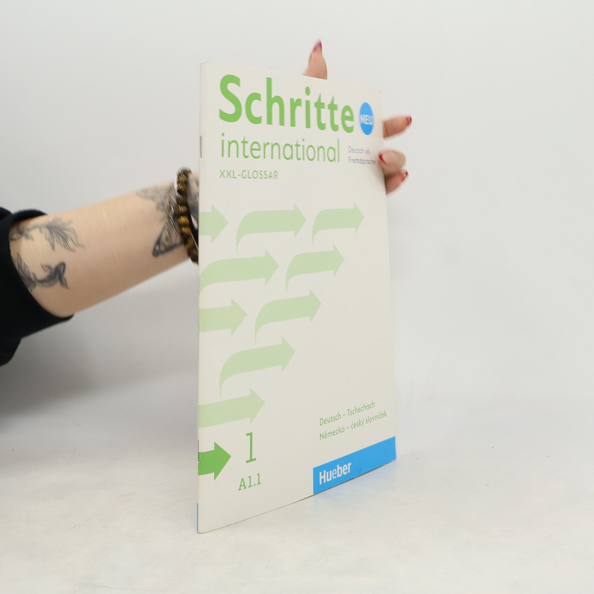 Kolektiv autorů Schritte international 1 neu. Glossar XXL. Deutsch-Tschechisch, Německo-český slovníček. Niveau A1