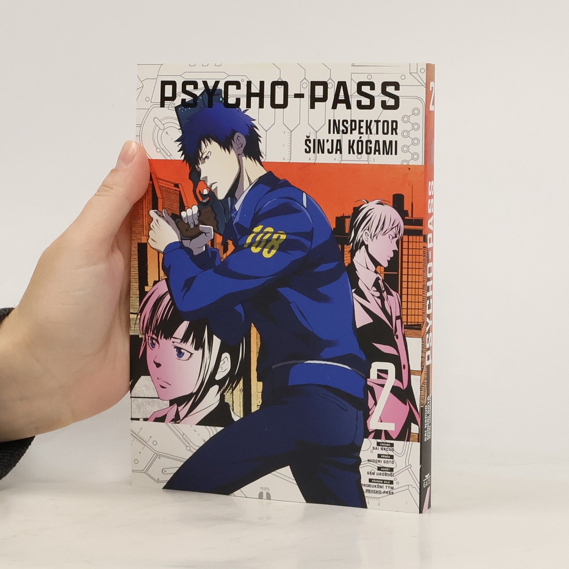 Natsuo Sai Psycho-pass. Inspektor Šin'ja Kógami. 2