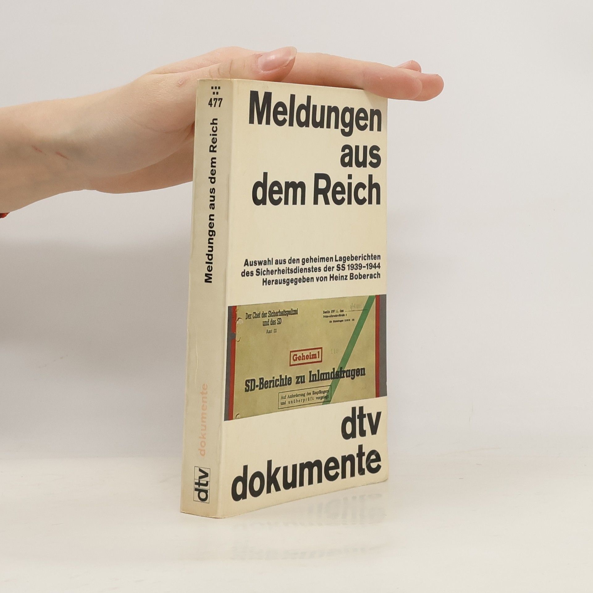 Kolektiv autorů Meldungen aus dem Reich