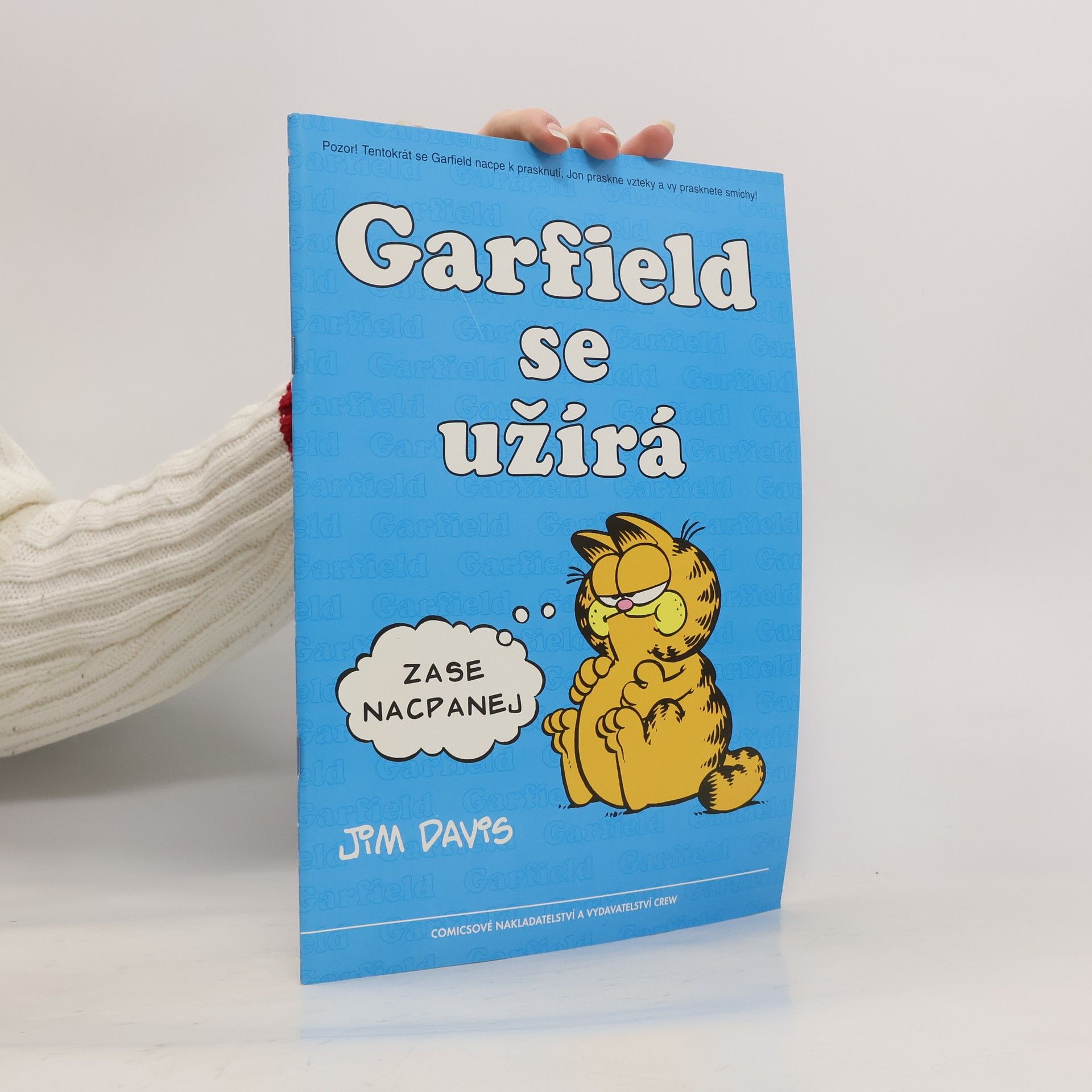 Jim Davis Garfield se užírá