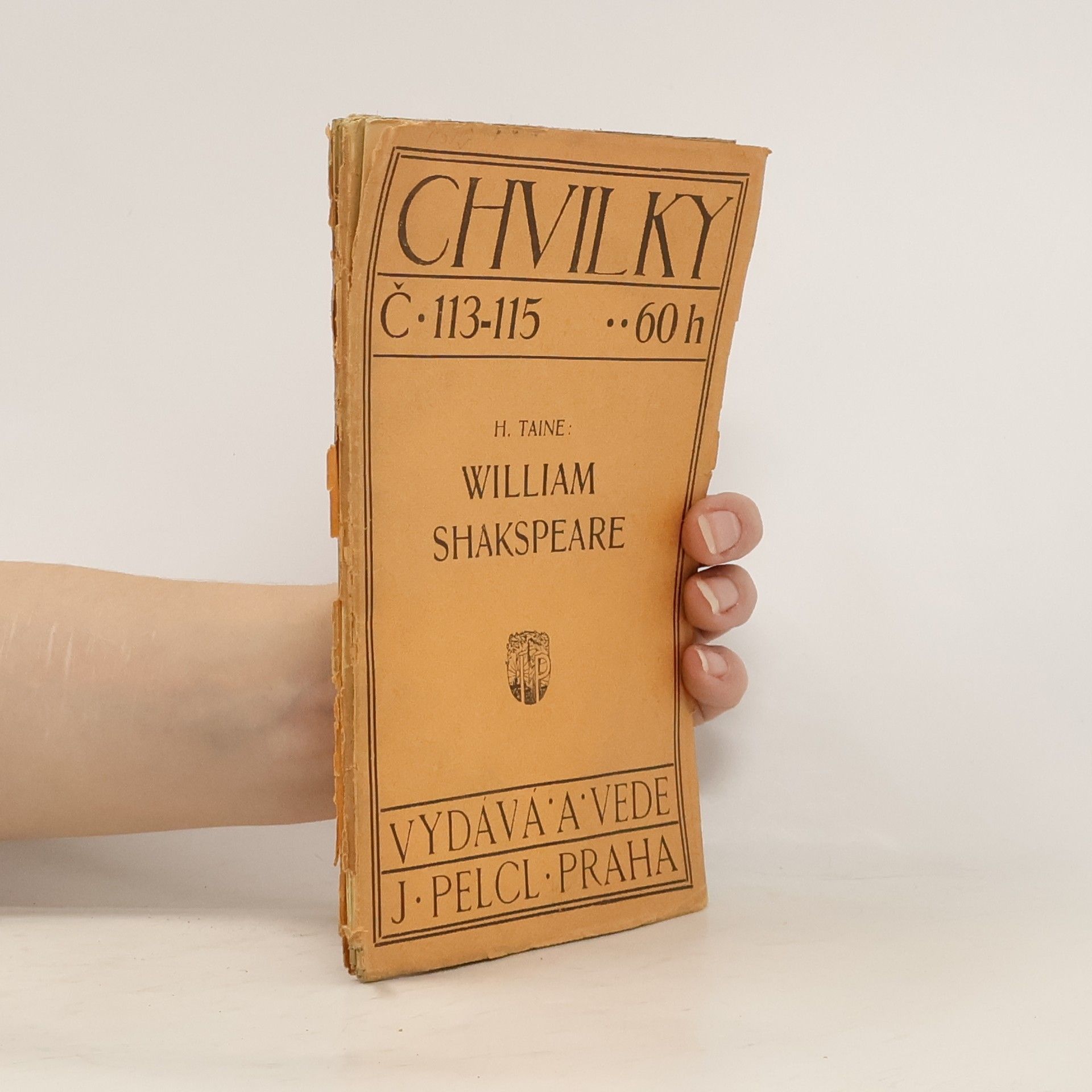 H. Taine Chvilky 113-115. William Shakespeare