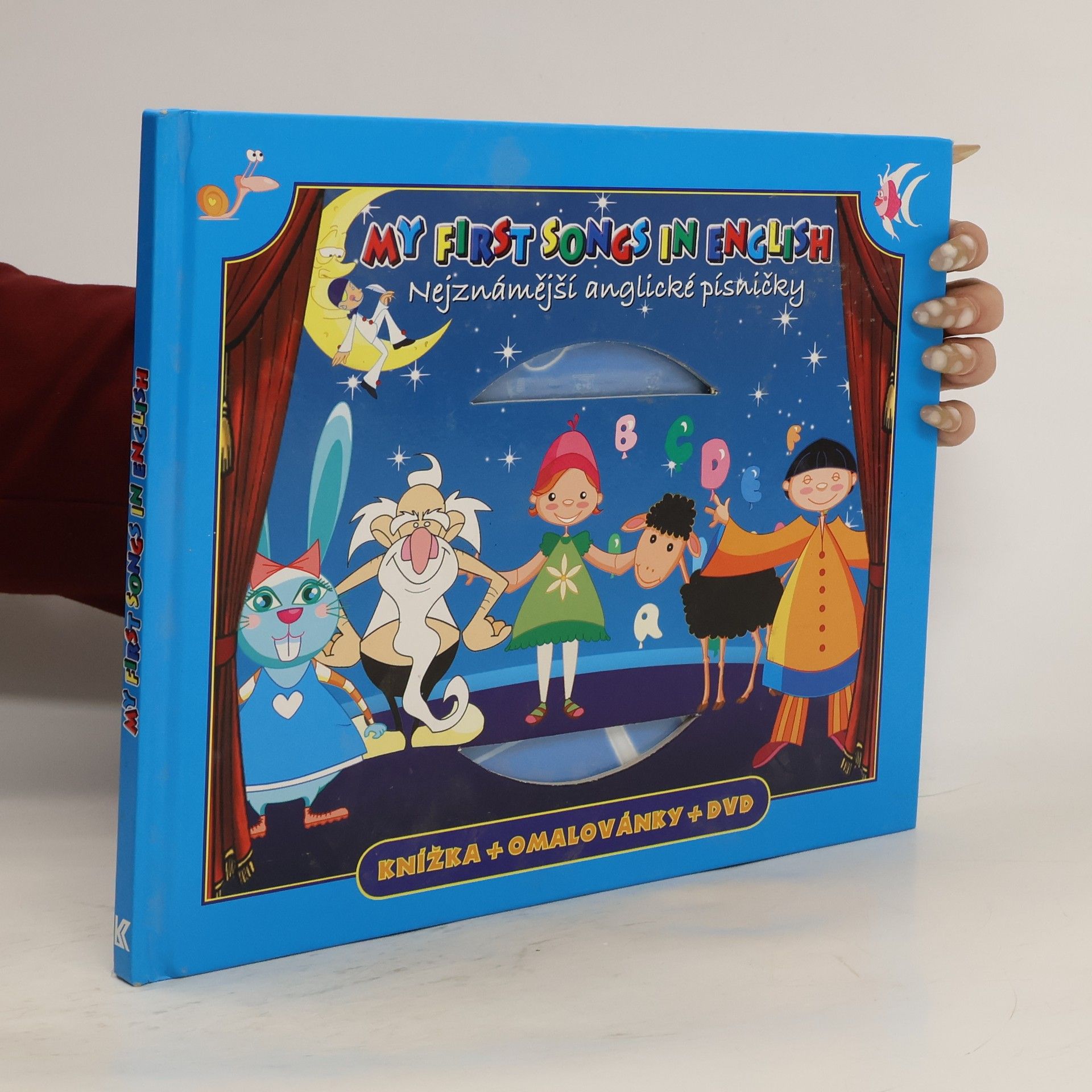 AA.VV. My first songs in english : nejznámější anglické písničky : knížka + omalovánky
