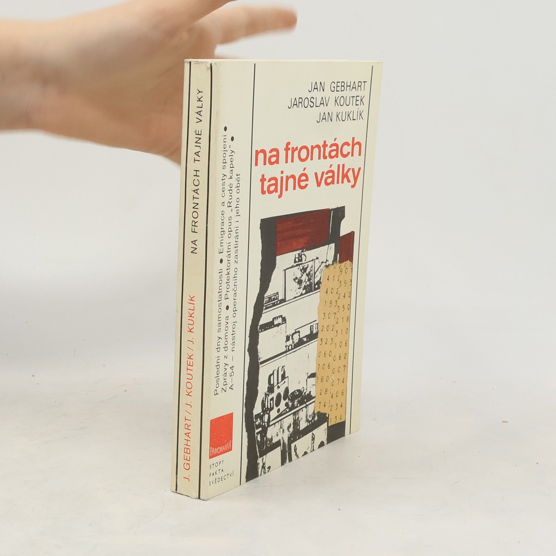 Jan Gebhart Na frontách tajné války