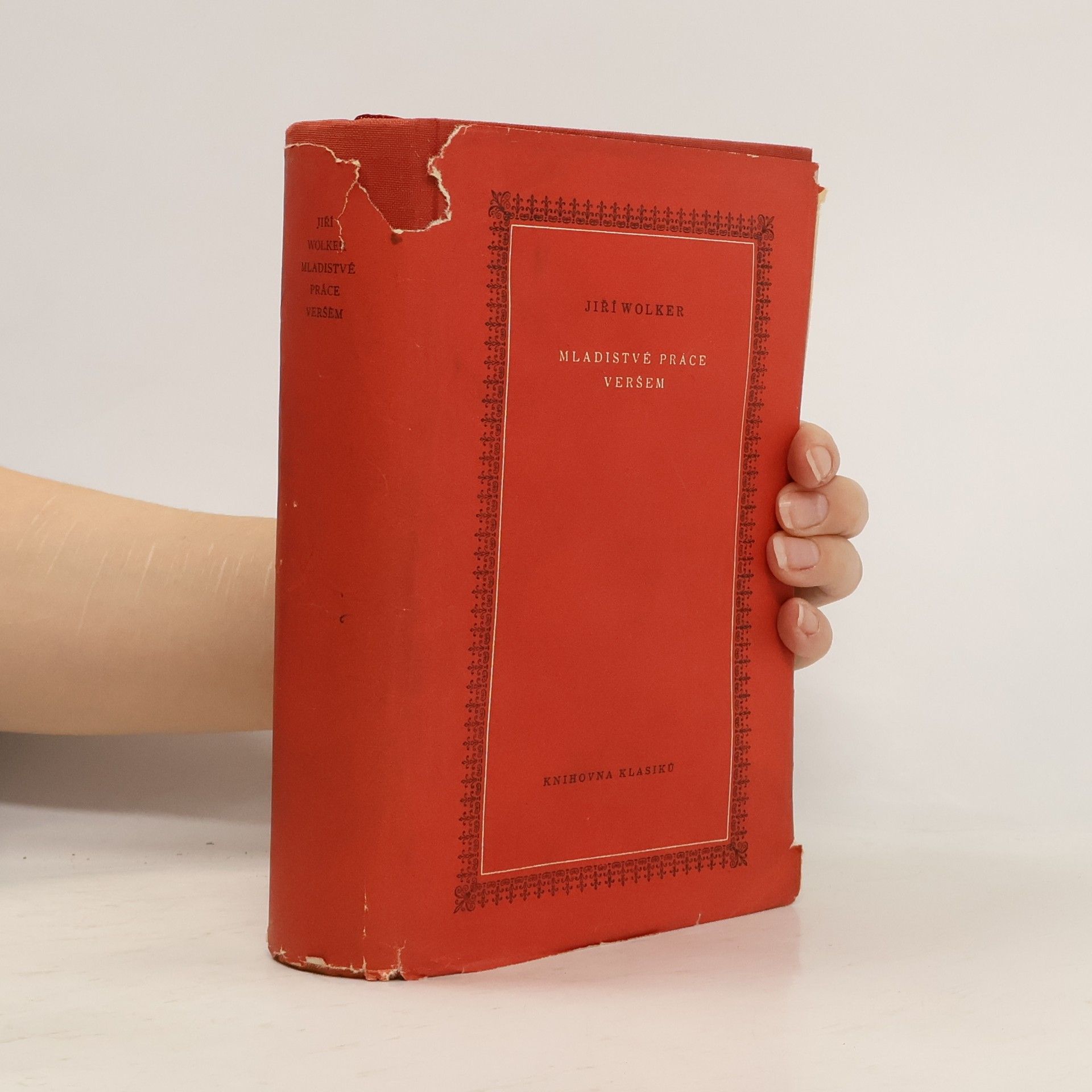 Jiří Wolker Mladistvé práce veršem