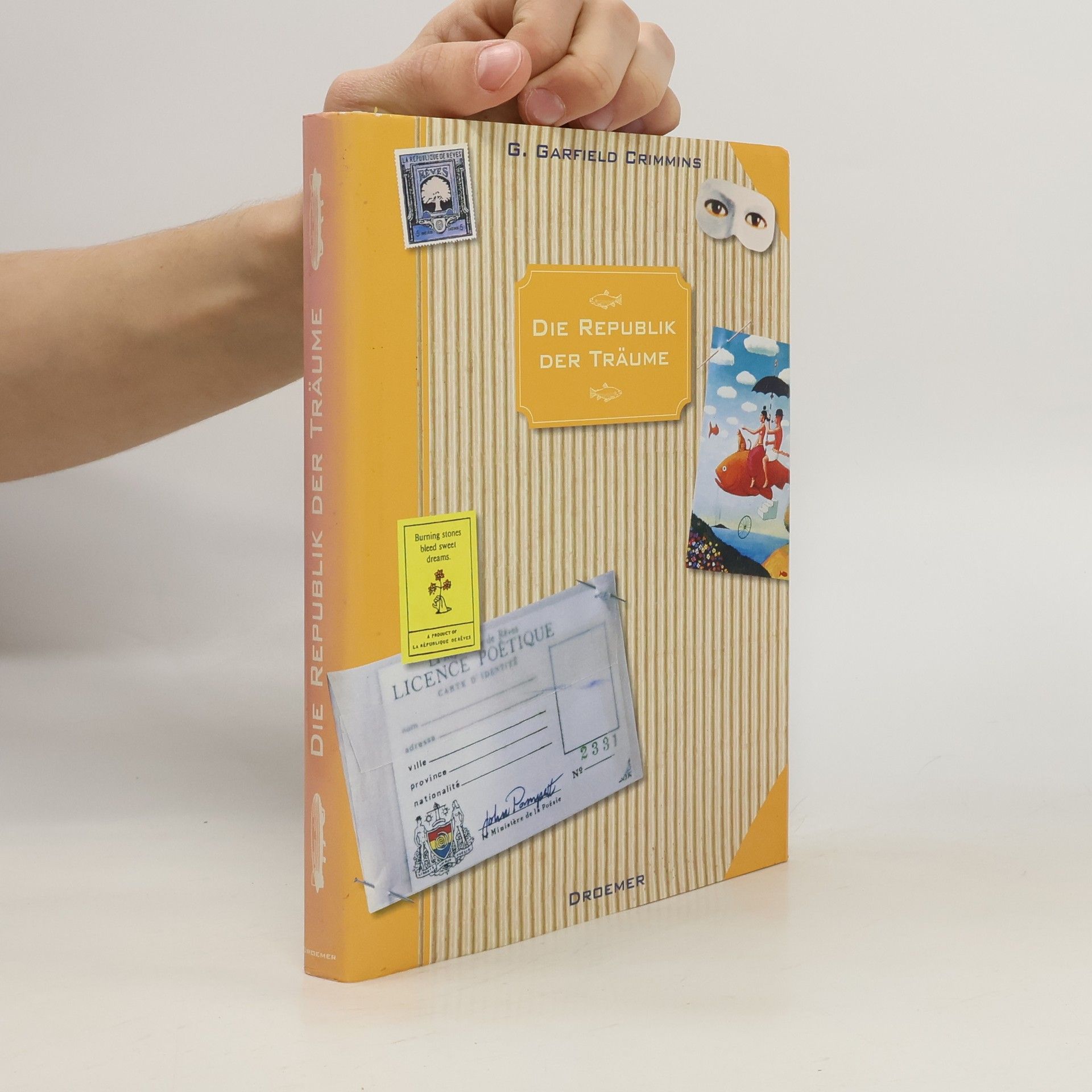 Die Republik der Träume. Roman. Aus d. Amerikan. v. Christian Quatmann. Mit Ausweis u. 8 Postkarten