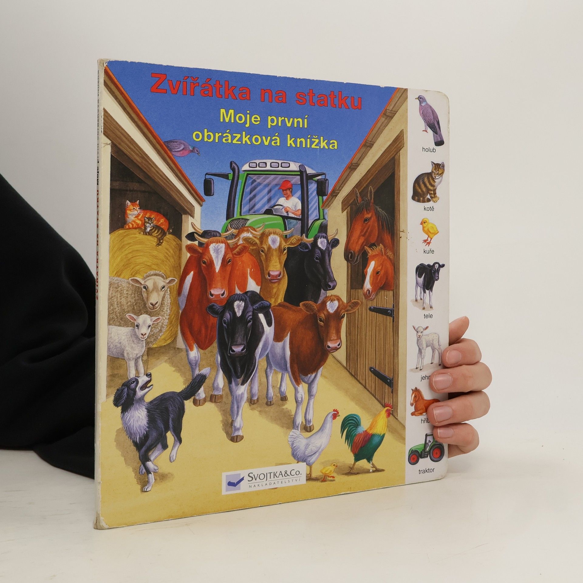 Jiří Dvořák Zvířátka na statku: Moje první obrázková knížka