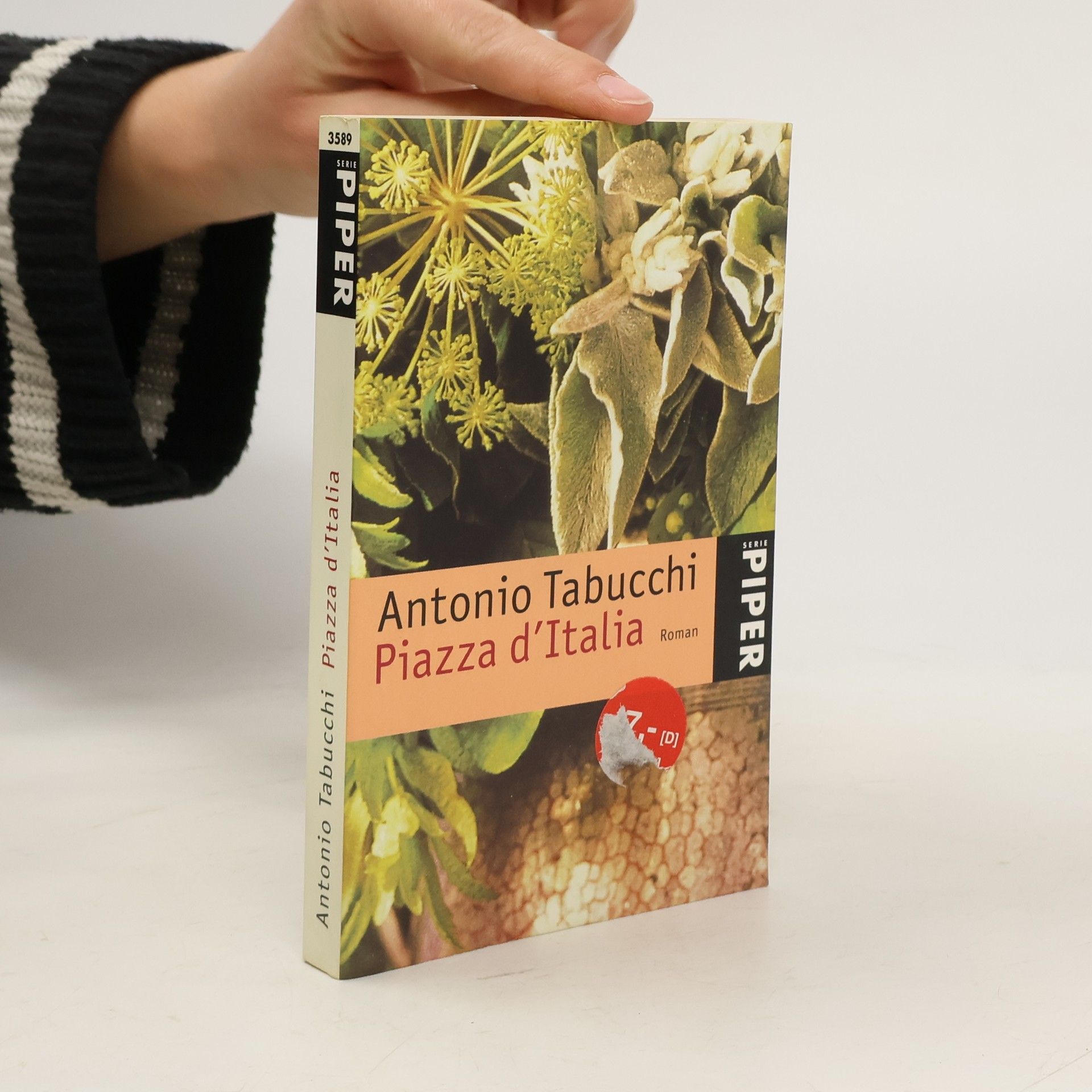 Antonio Tabucchi Piazza d' Italia