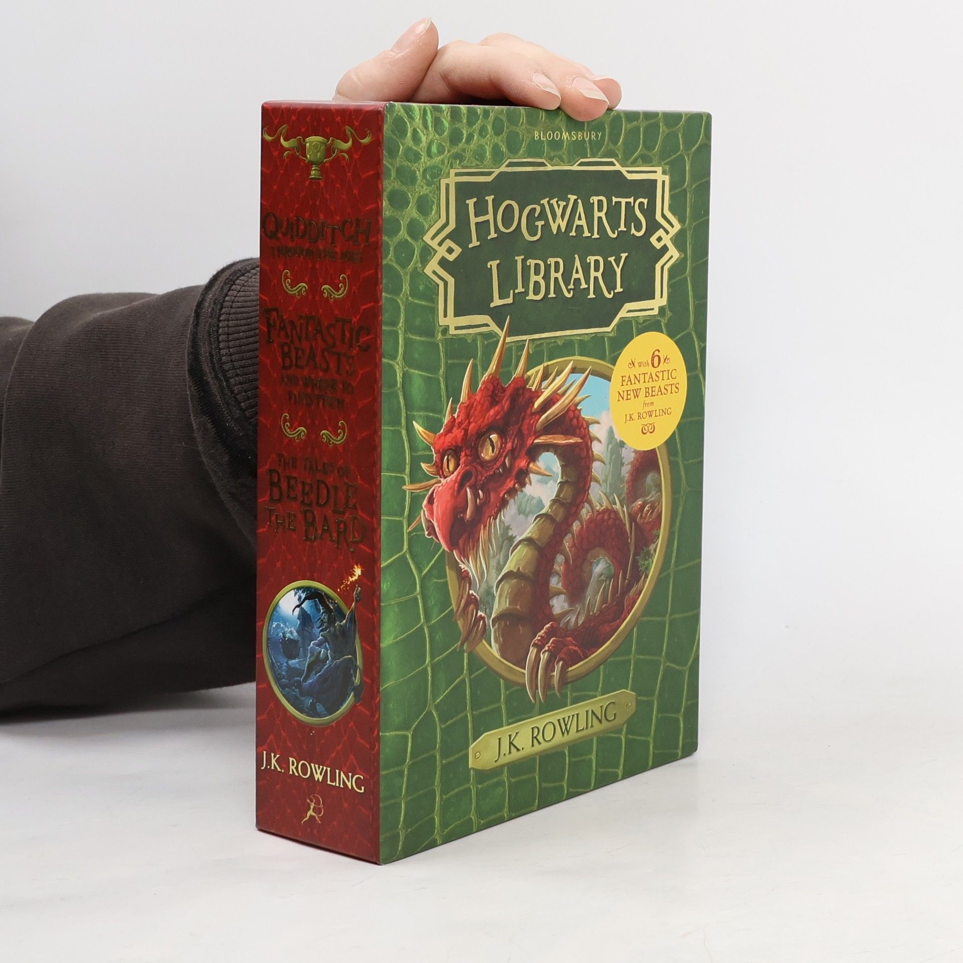 J. K. Rowling Hogwarts library (3 svazky v boxe)