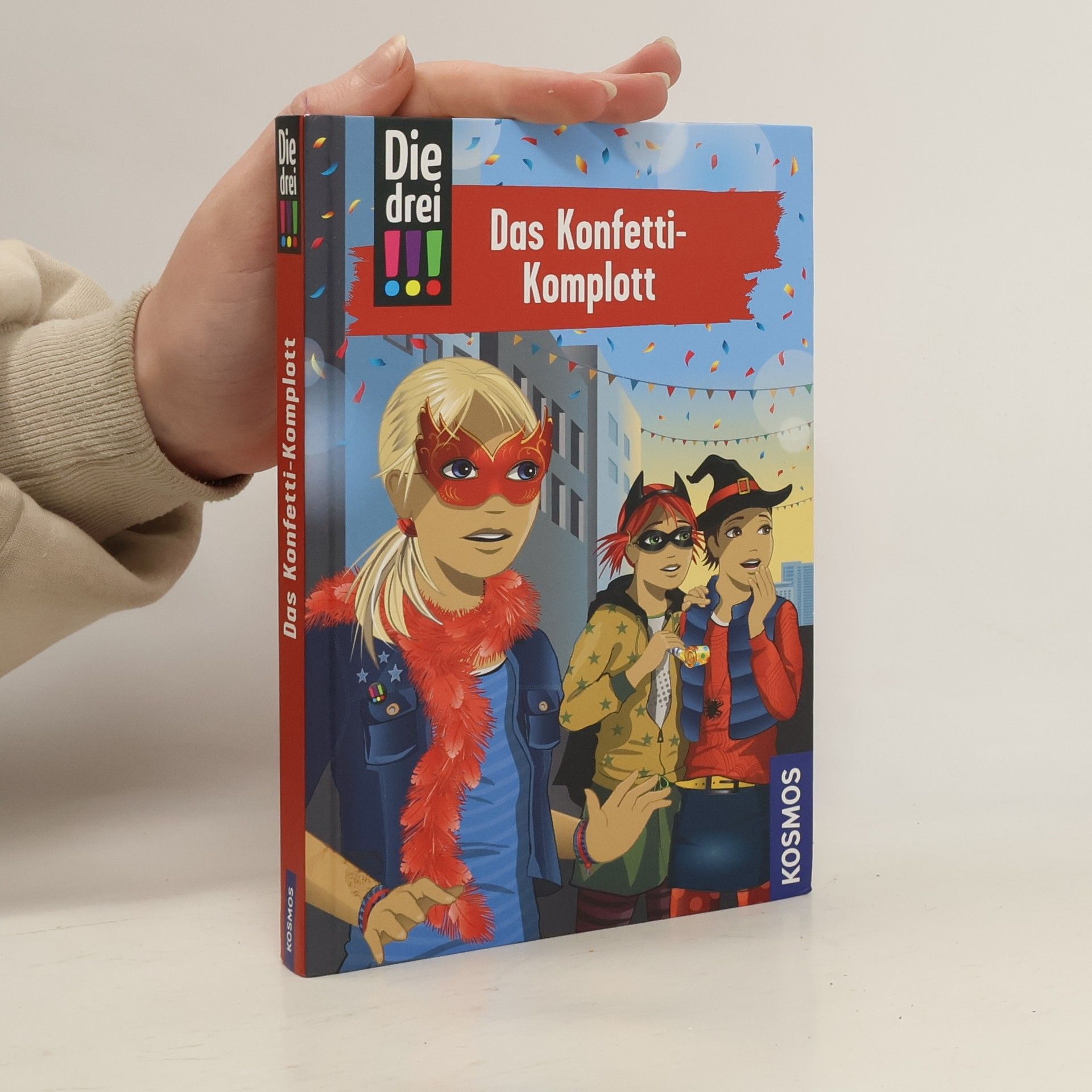 Maja von Vogel Die drei !!! Das Konfetti-Komplott. Band 82