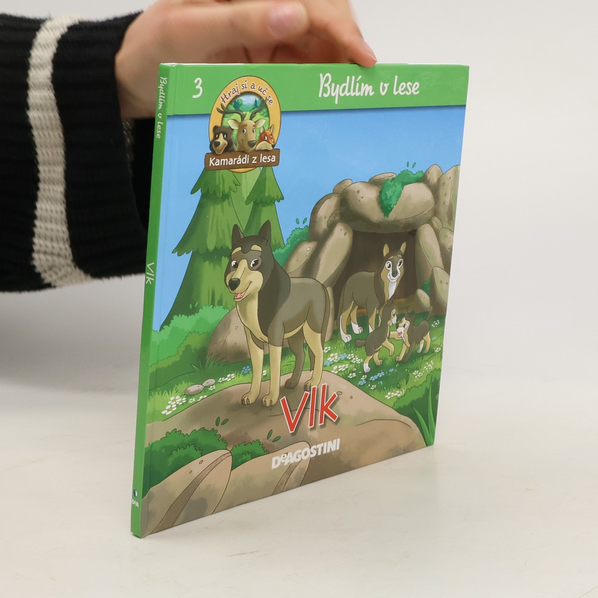 Collectif d'auteurs Bydlím v lese 3. Vlk