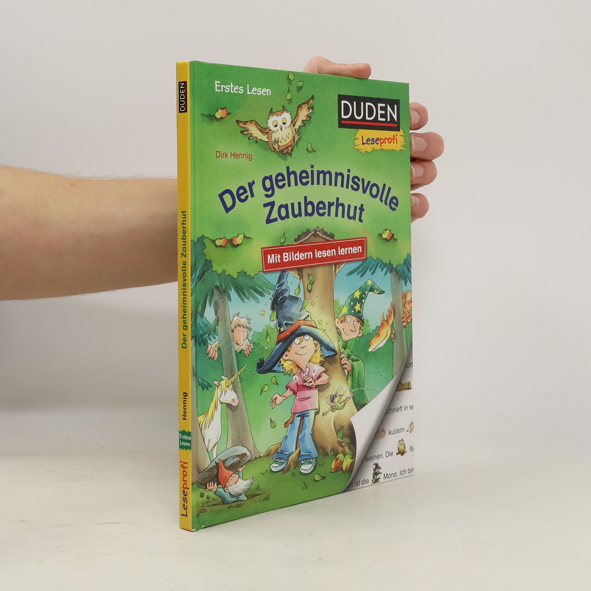 Dirk Hennig Der geheimnisvolle Zauberhut. Mit Bildern lesen lernen