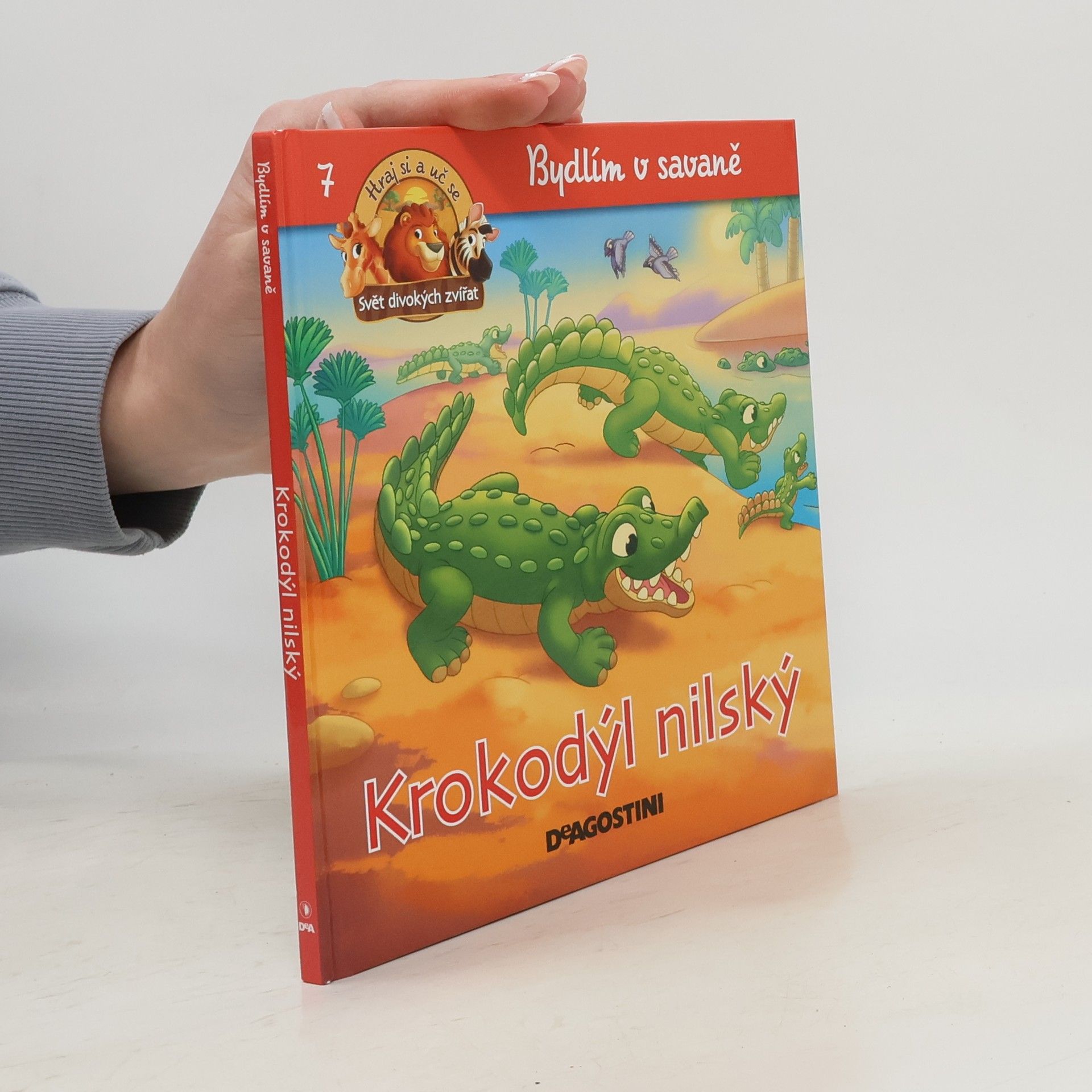 Collectif d'auteurs Bydlím v savaně 7. Krokodýl nilský