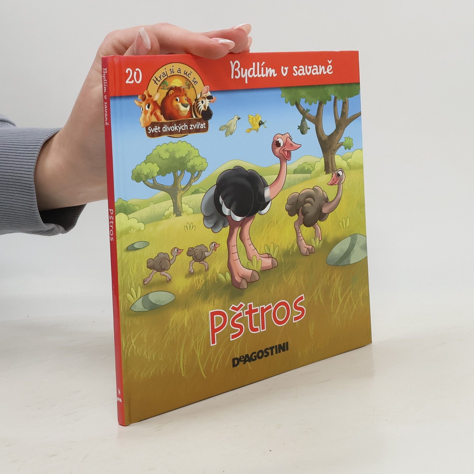 Kolektiv autorů Bydlím v savaně 20. Pštros
