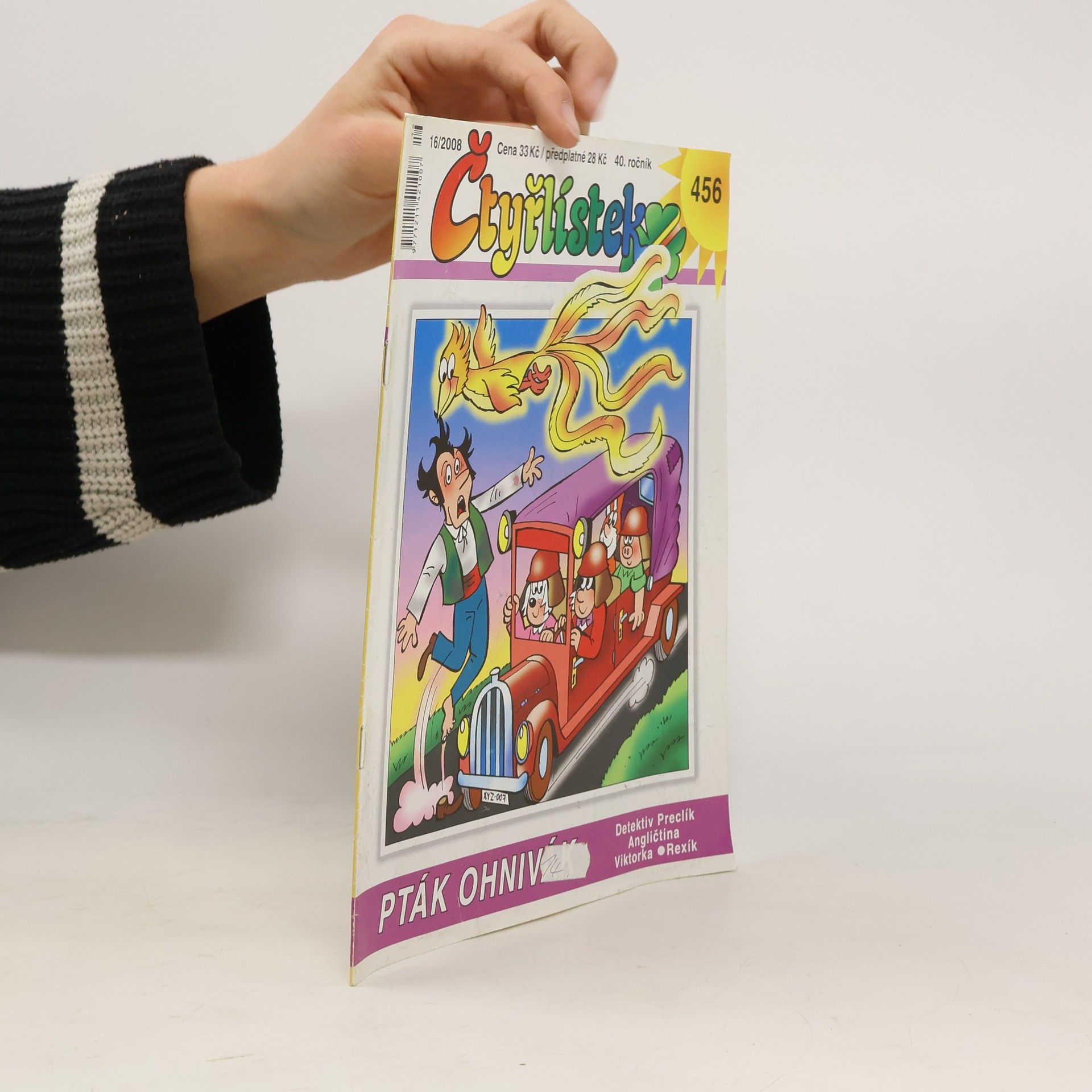 Autorenkollektiv Čtyřlístek 456, 16/2008. Pták ohnivák