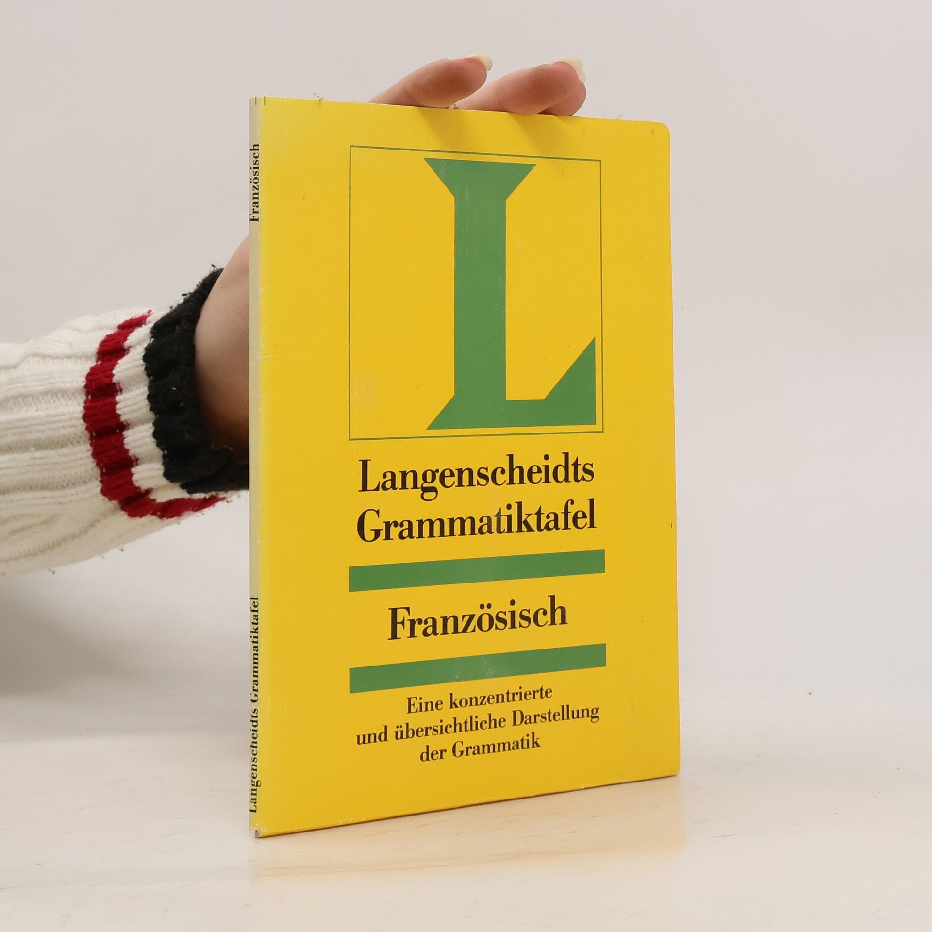 Emil Heckmann Langenscheidts Grammatiktafel Französisch