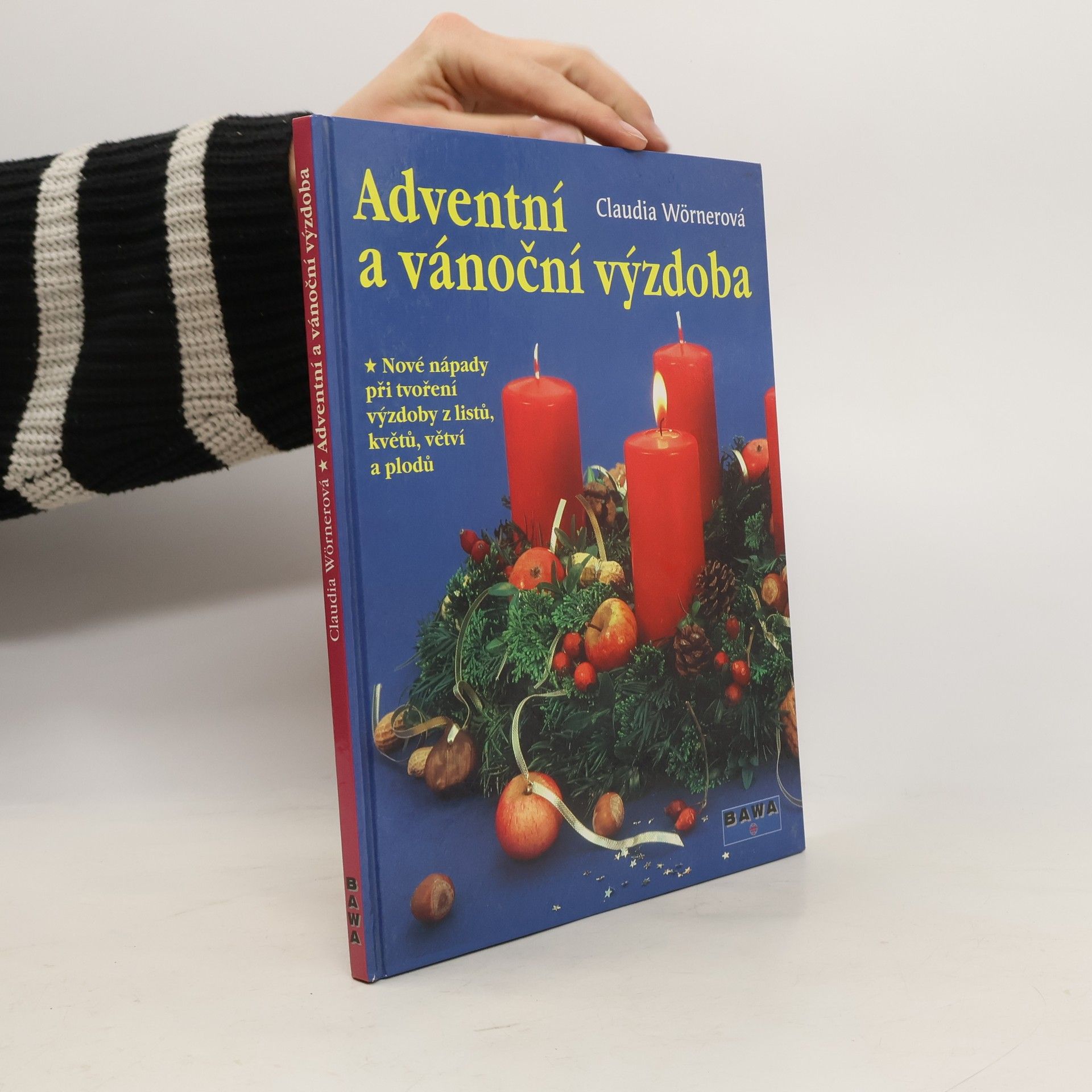 Claudia Wörner Adventní a vánoční výzdoba : nové nápady při tvoření výzdoby z listů, květů, větví a plodů