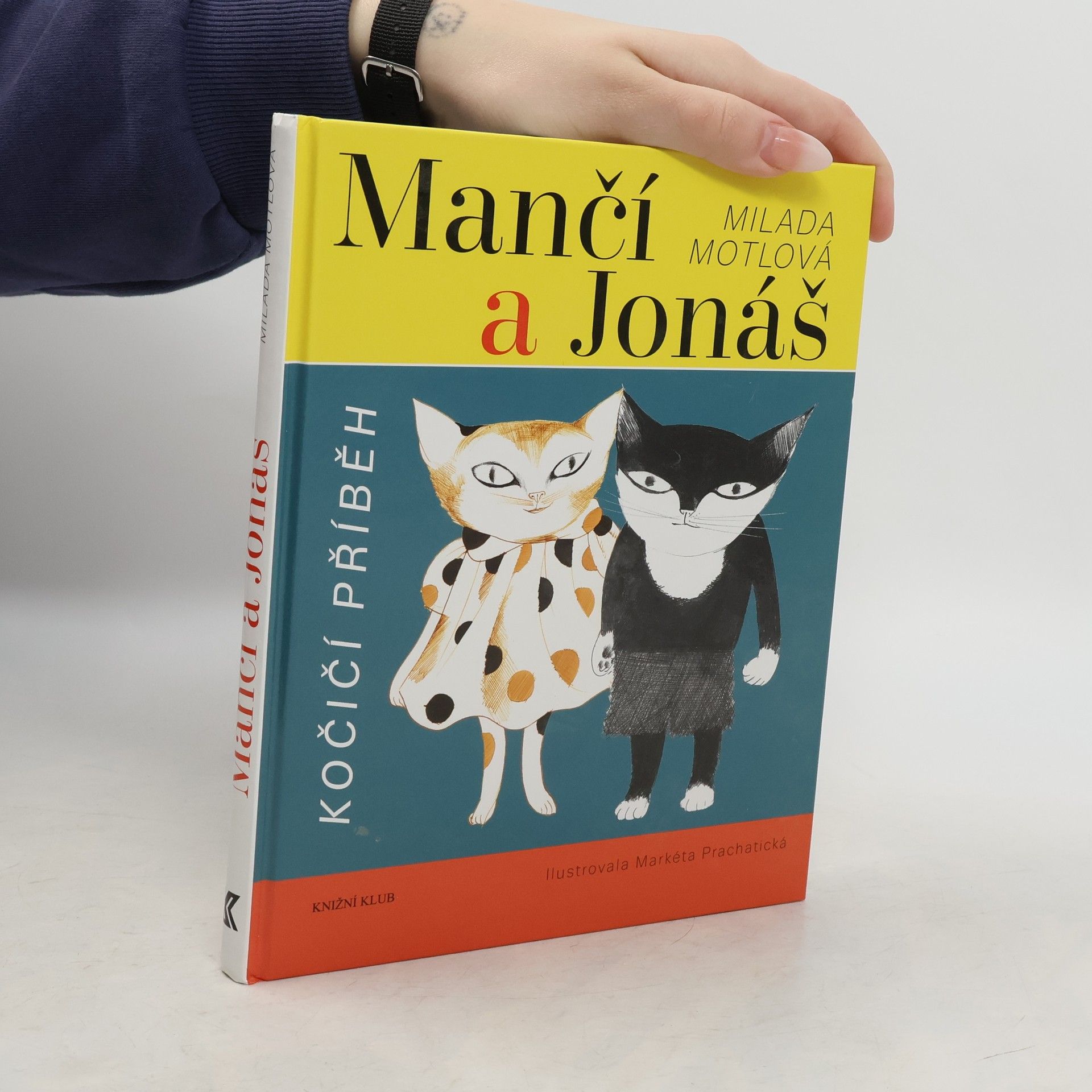 Milada Motlová Mančí a Jonáš : kočičí příběh